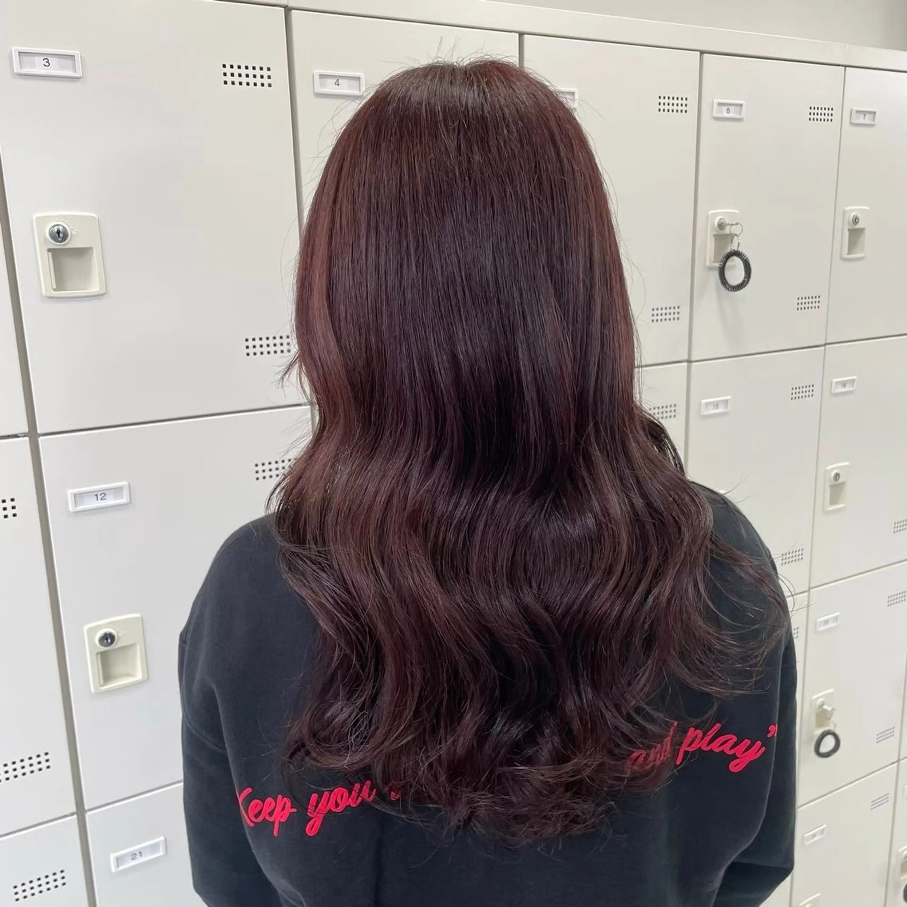 ロング カラー カット ヘアカラー ヘッドスパ ヘアセット 透明感ハイトーン☁️ 斗和🫧天神のヘアスタイル