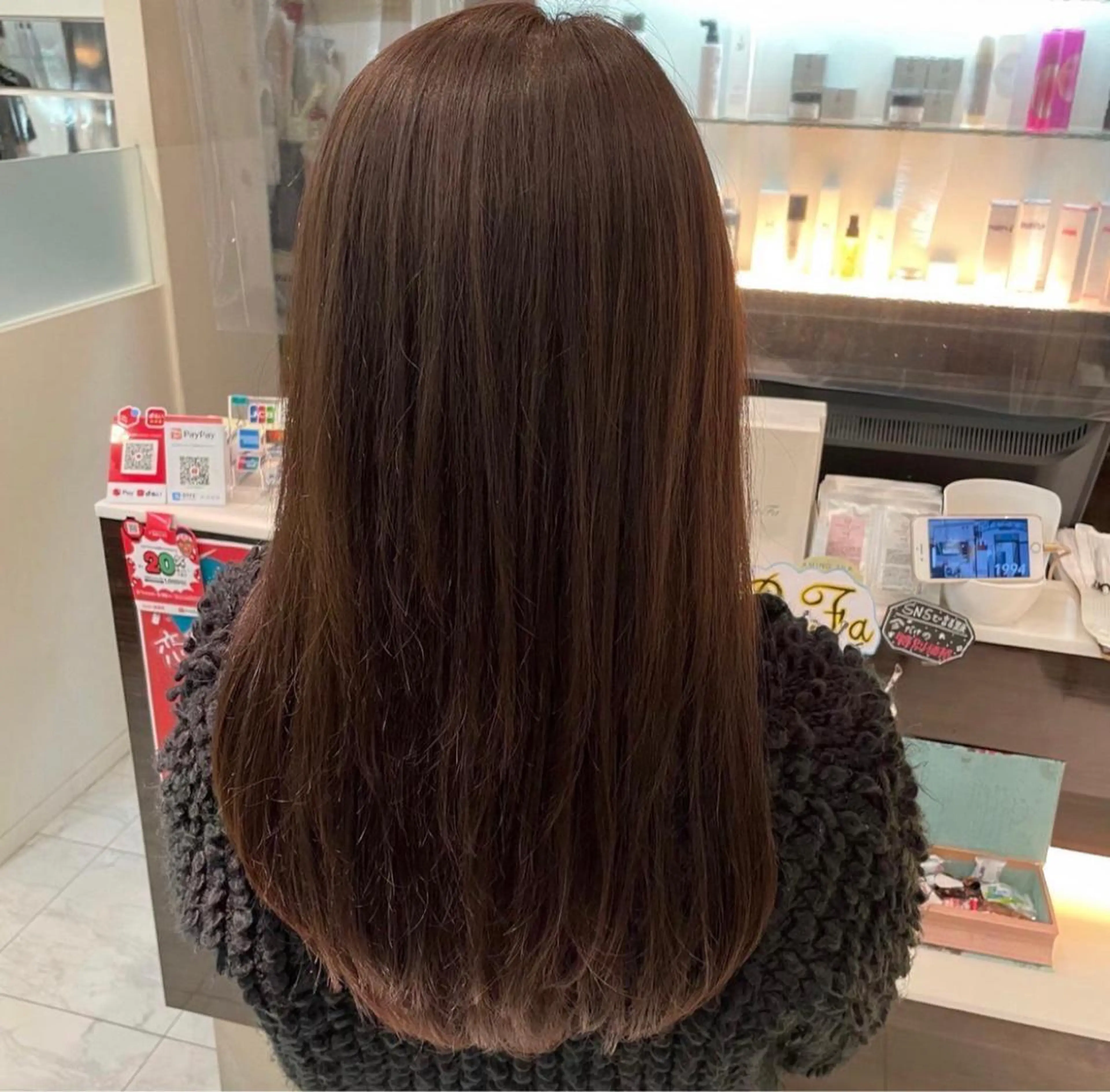ロング 💎門奈💎髪質改善 /透明感カラーのヘアスタイル