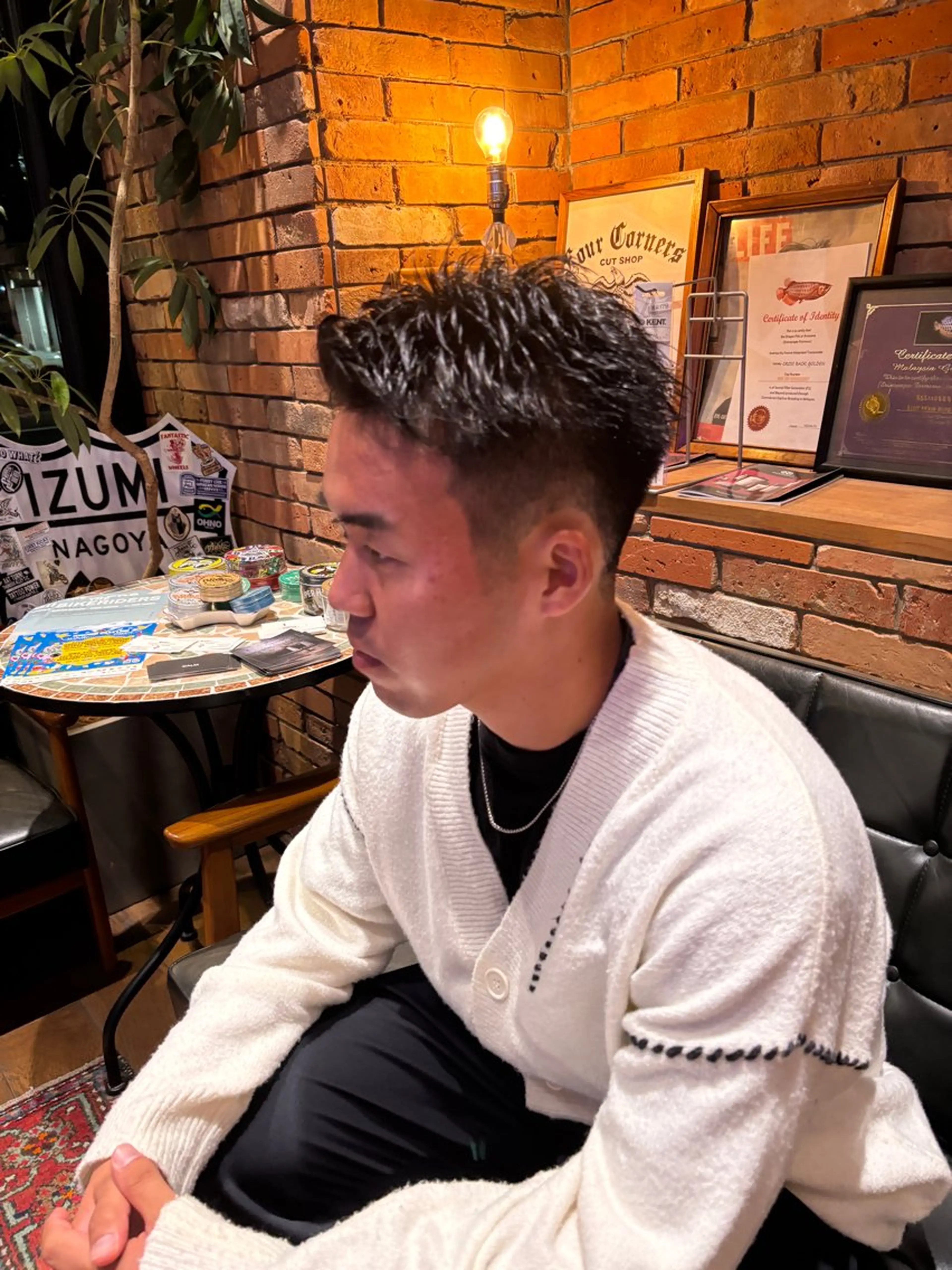 ショート フォーコーナーズカットショップ本店所属・設楽 カットモデル募集中のヘアスタイル