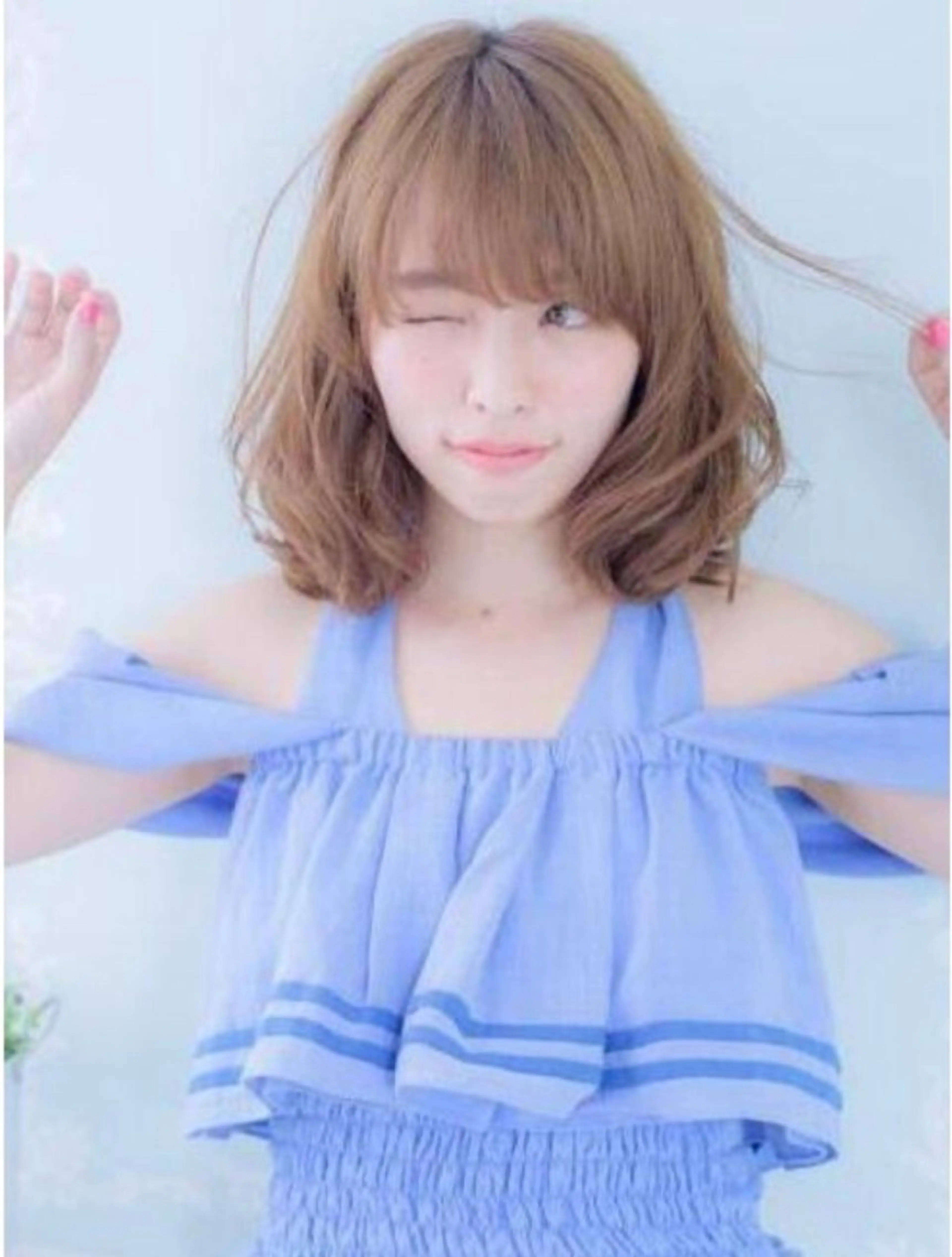 ミディアム ショートカット 💎ゆうき💎のヘアスタイル