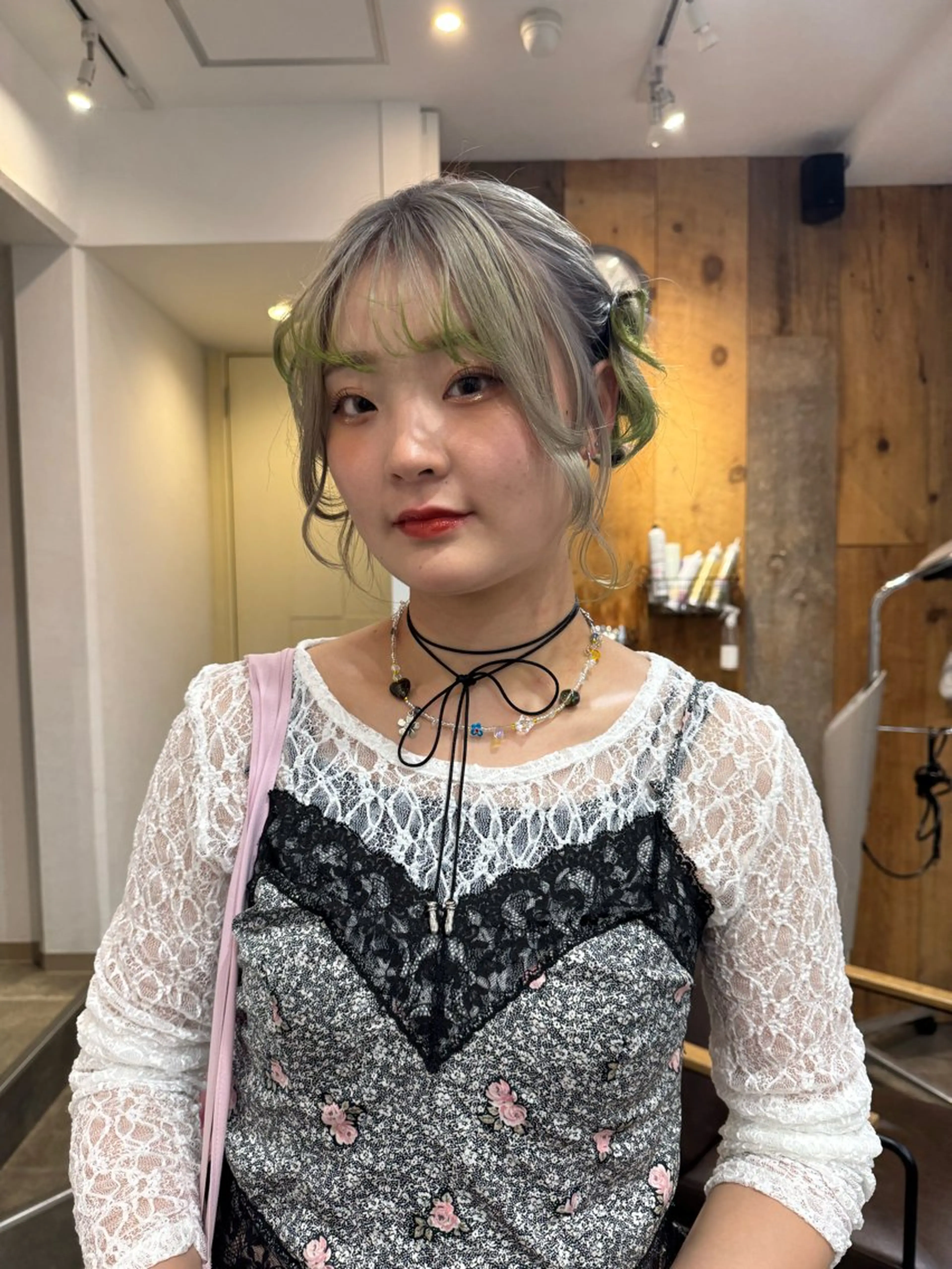 カラー ヘアカラー トリートメント 阿部 ことみのヘアスタイル