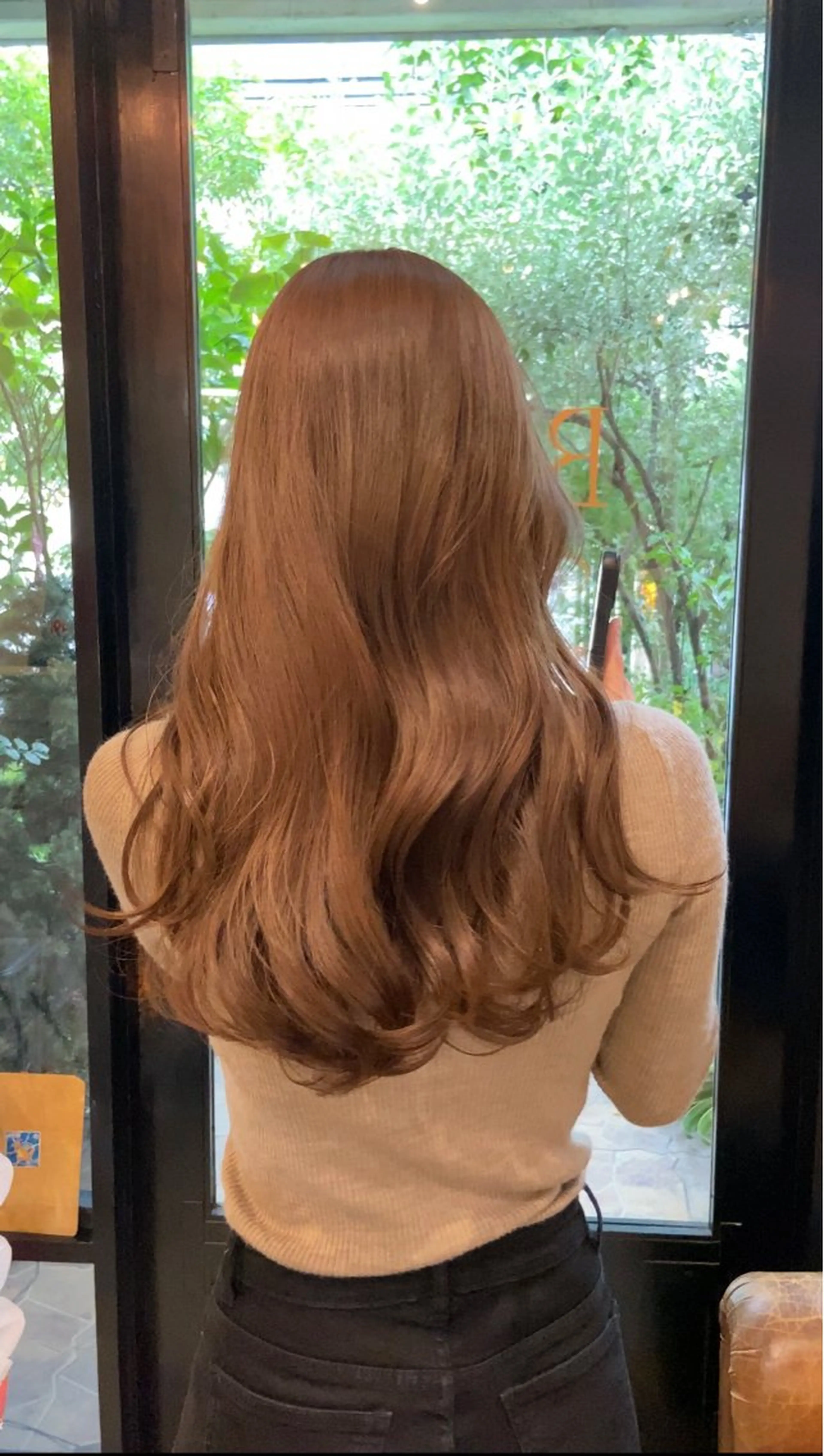 ロング カラー ベージュカラー レイヤーカット カット ヘアカラー トリートメント ダメージレス美容師 🌱水島侑理のヘアスタイル
