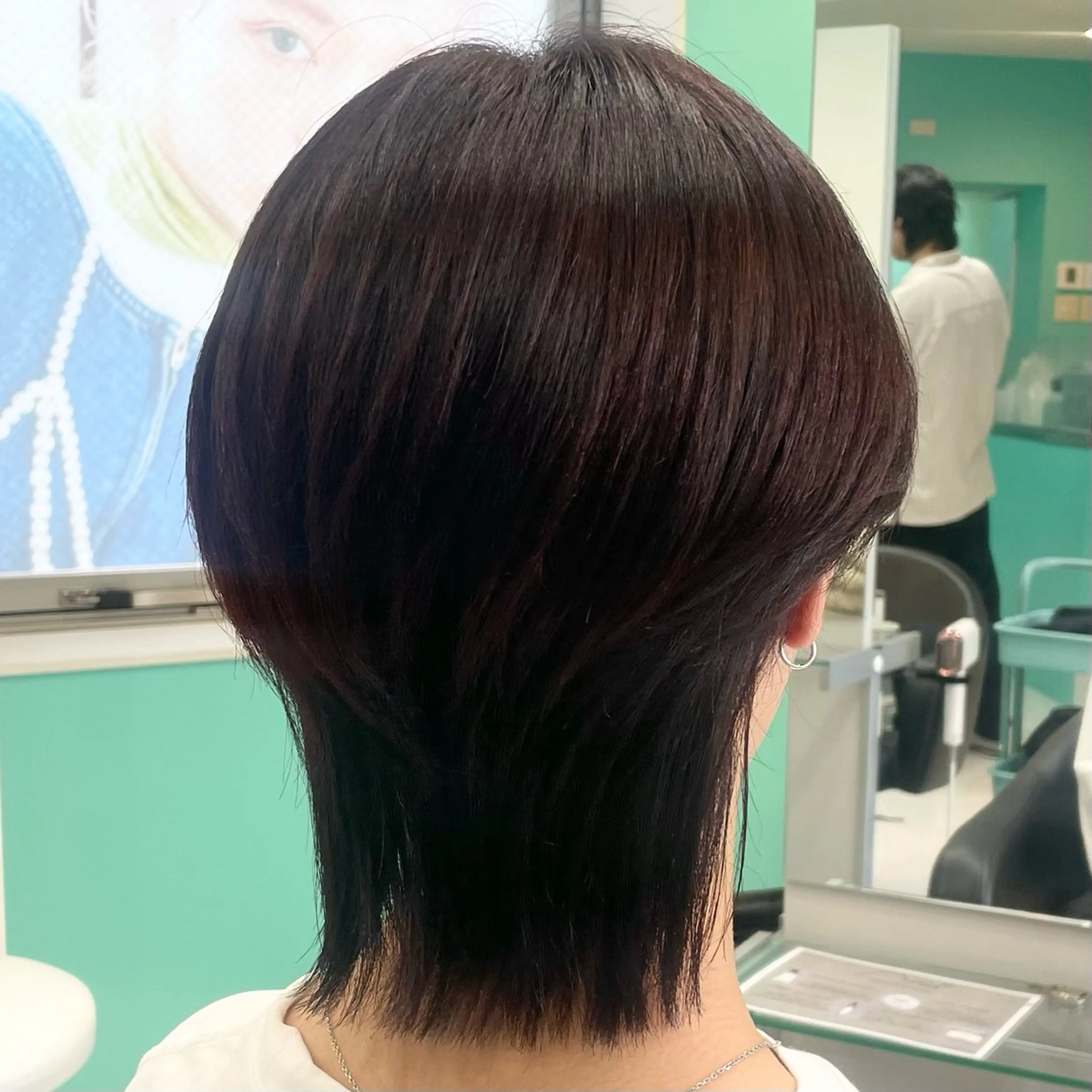ショート カラー メンズ ブラウンカラー 艶/透明感 🫧カラーのヘアスタイル