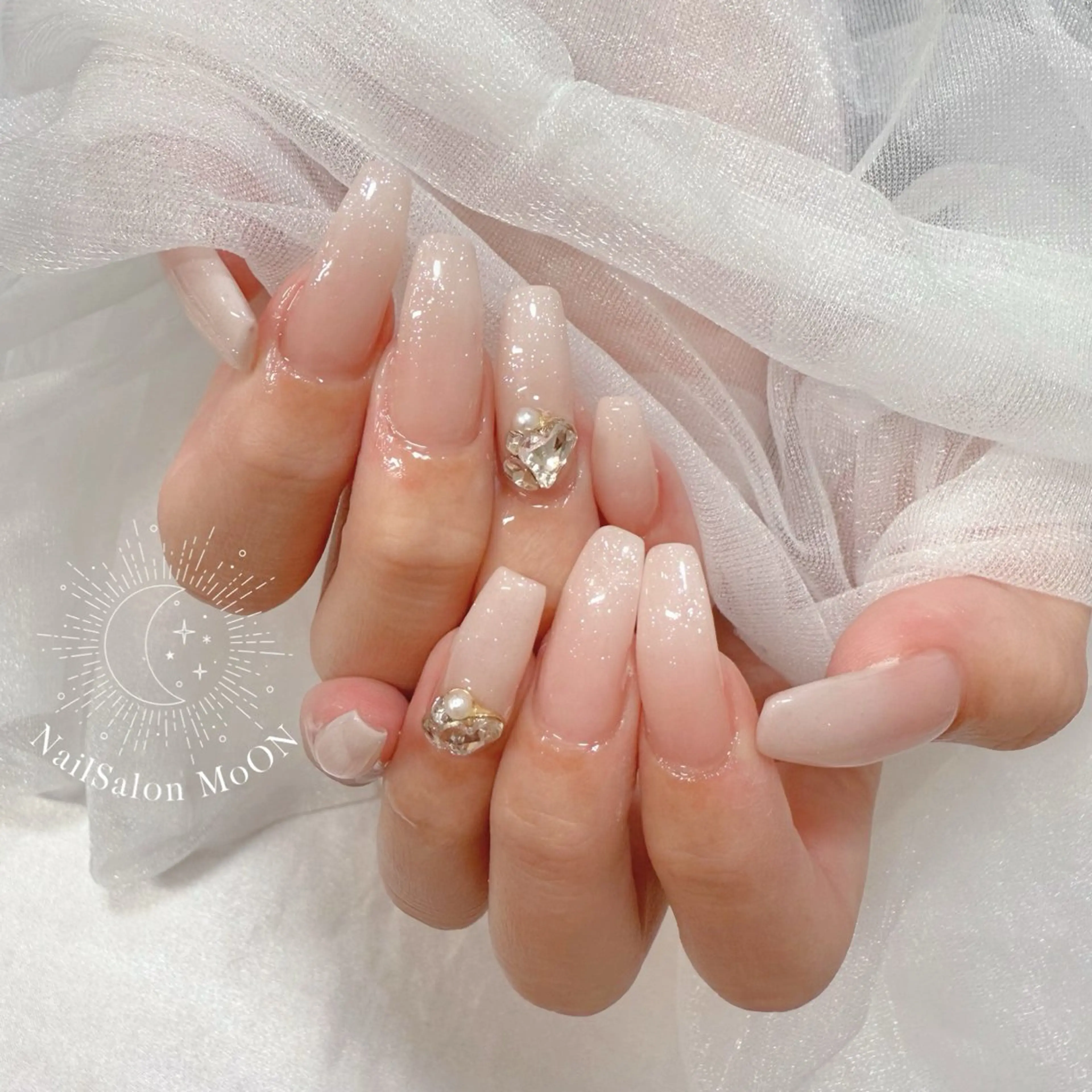ネイル MoON...❤︎ MeGuのネイルデザイン