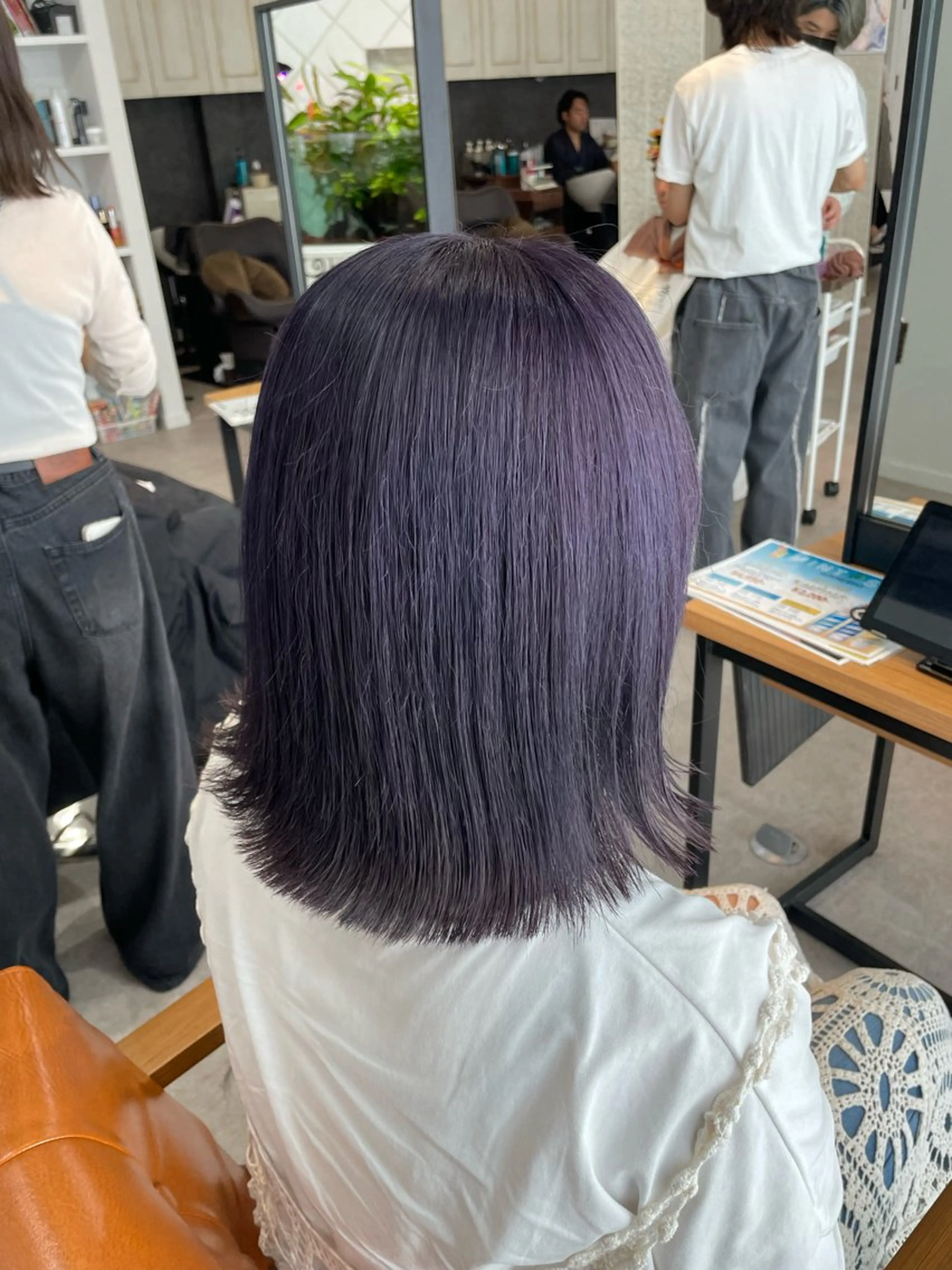 ⭐️営業中メニュー⭐️うるつやカラー＋うるつやトリートメント＋ヘッドスパの写真