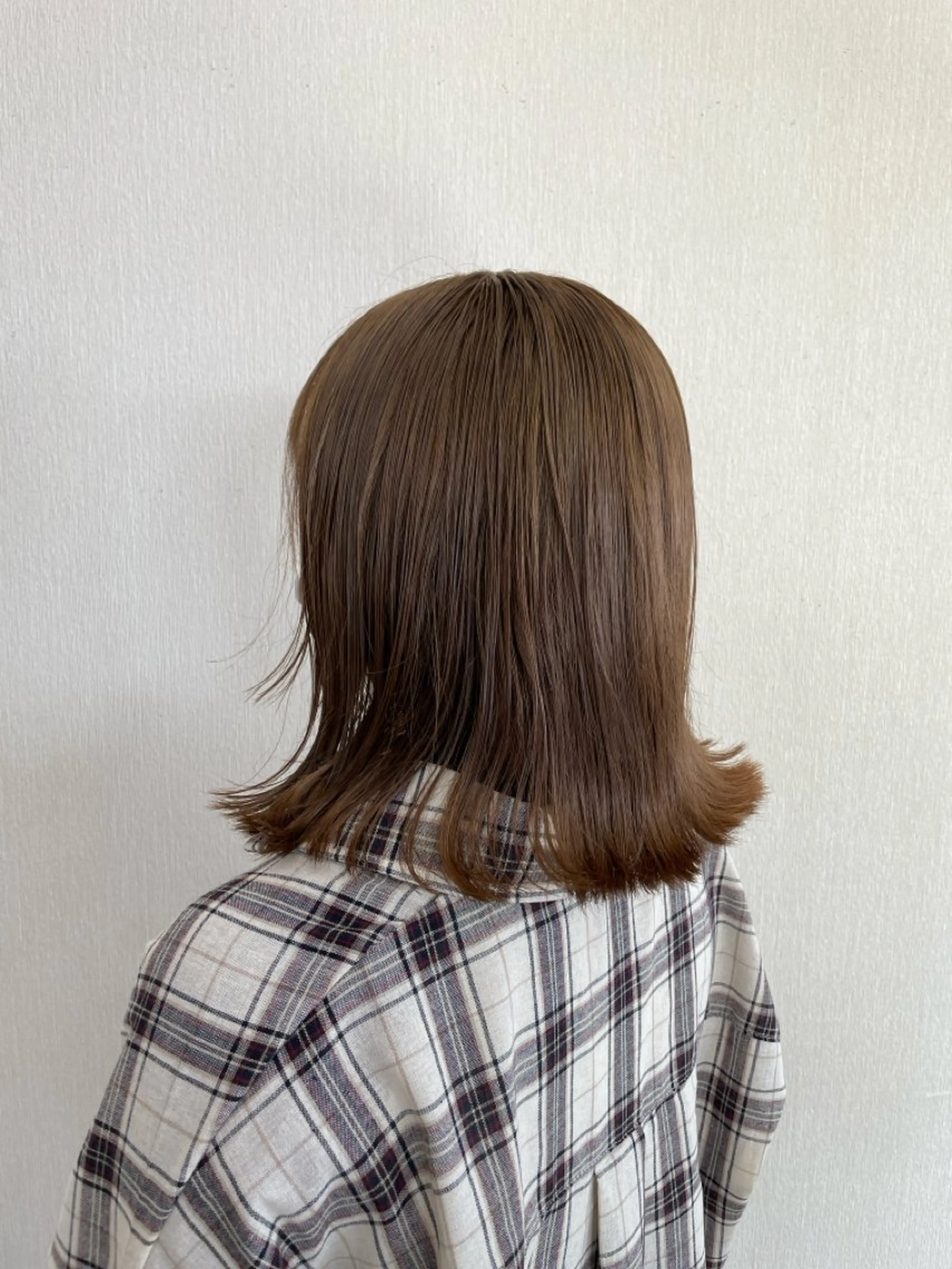 ミディアム カラー ベージュカラー オリーブベージュ 💖似合わせ💖 / 小川叶華のヘアスタイル