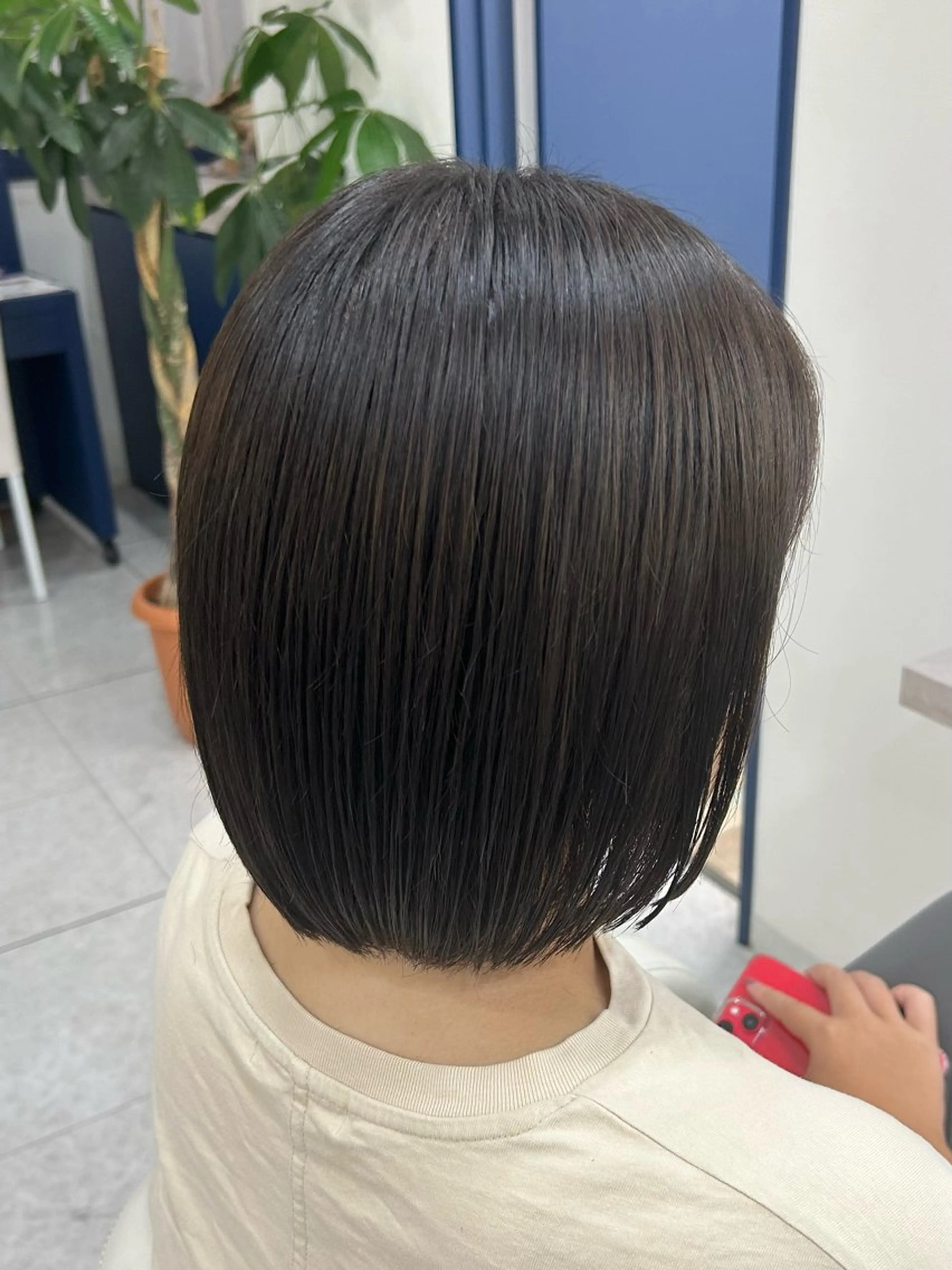 ミディアム ボブ 💎inc市川南口店 フクイ　ニイナ💎のヘアスタイル