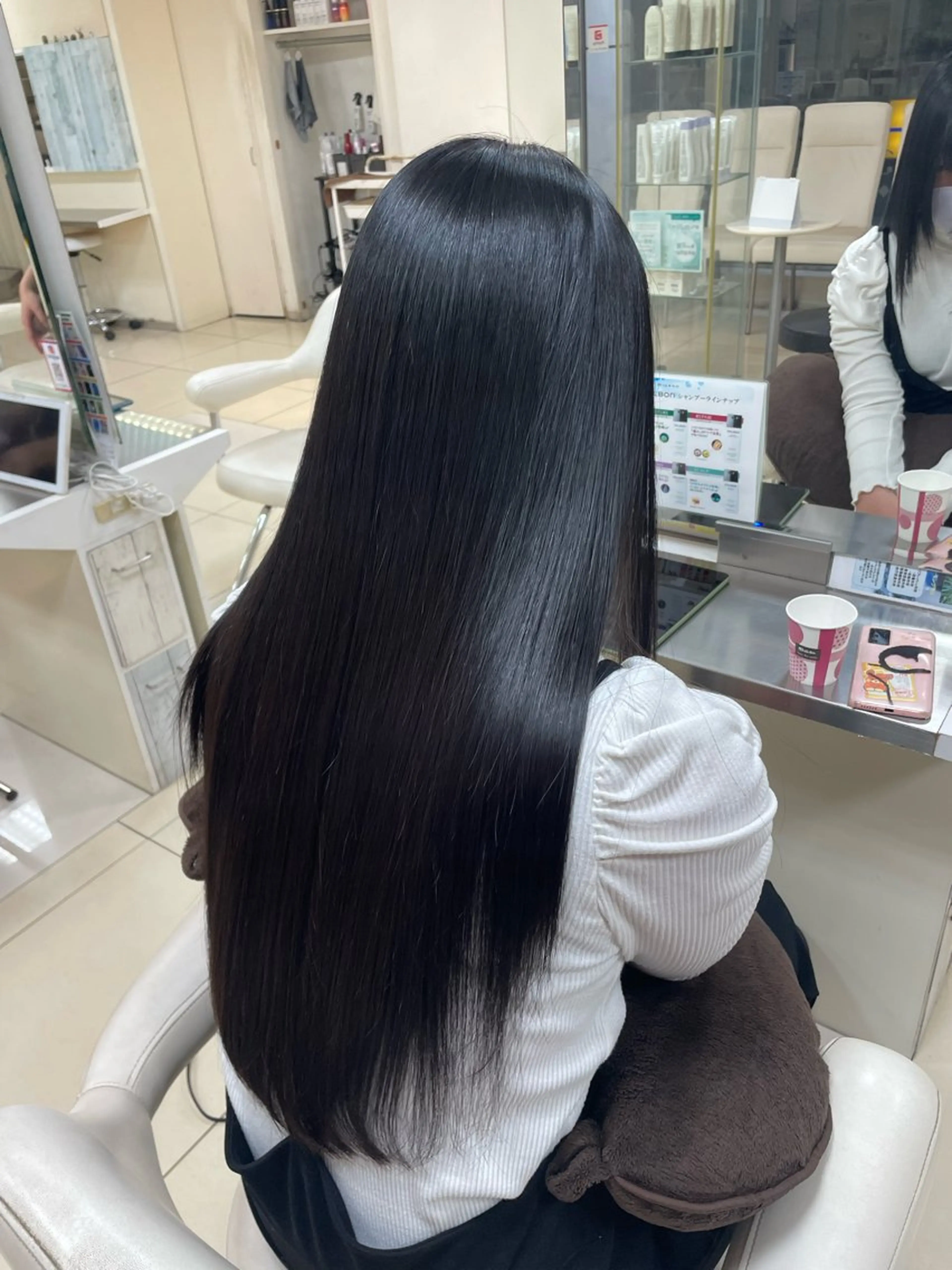 ロング 髪質改善 トリートメント ️🫧 ꒰ঌ丸岡美空໒꒱のヘアスタイル