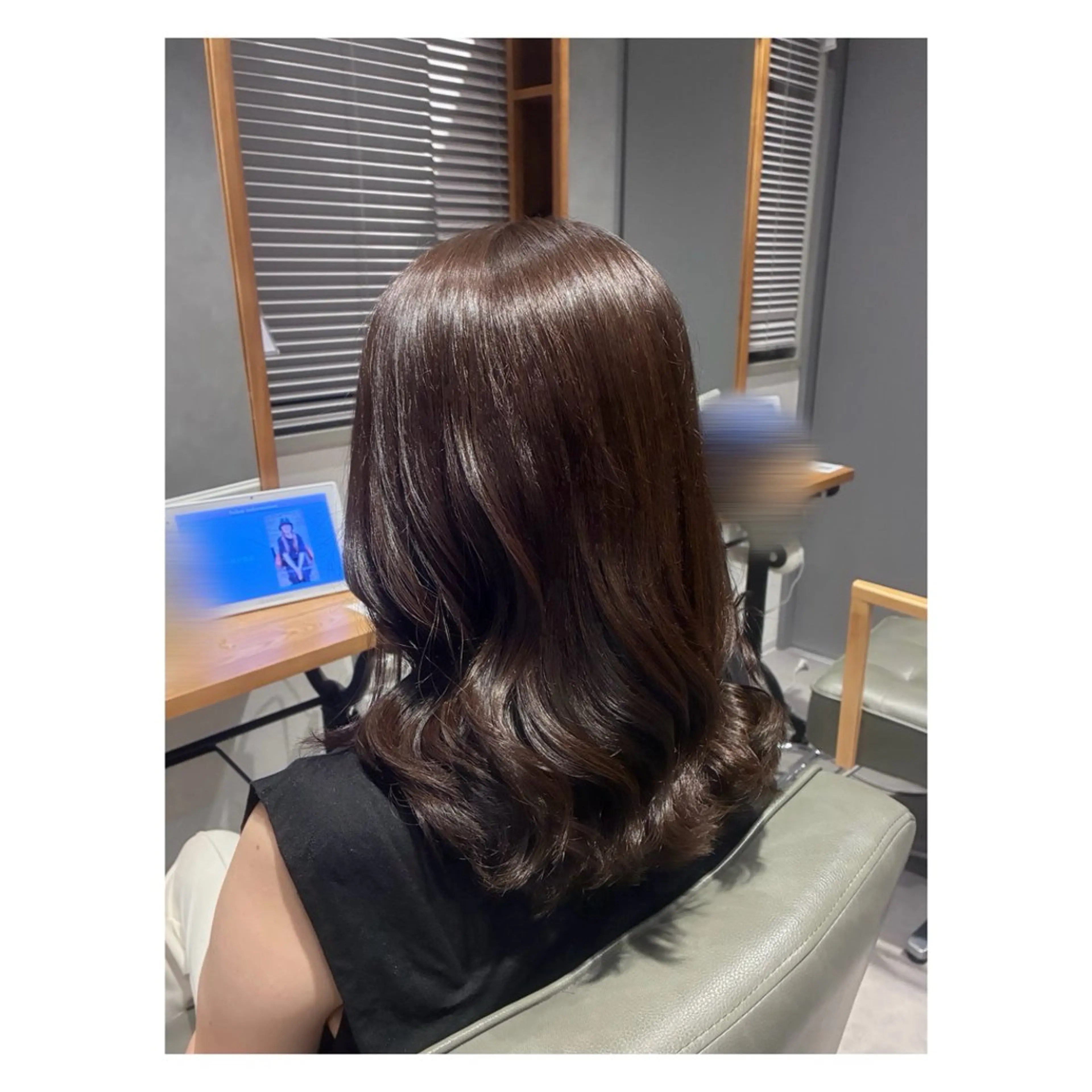 ミディアム ヘアカラー Vis fleur 日暮里/日暮里店【ビス フルール】所属・石橋 咲のヘアスタイル