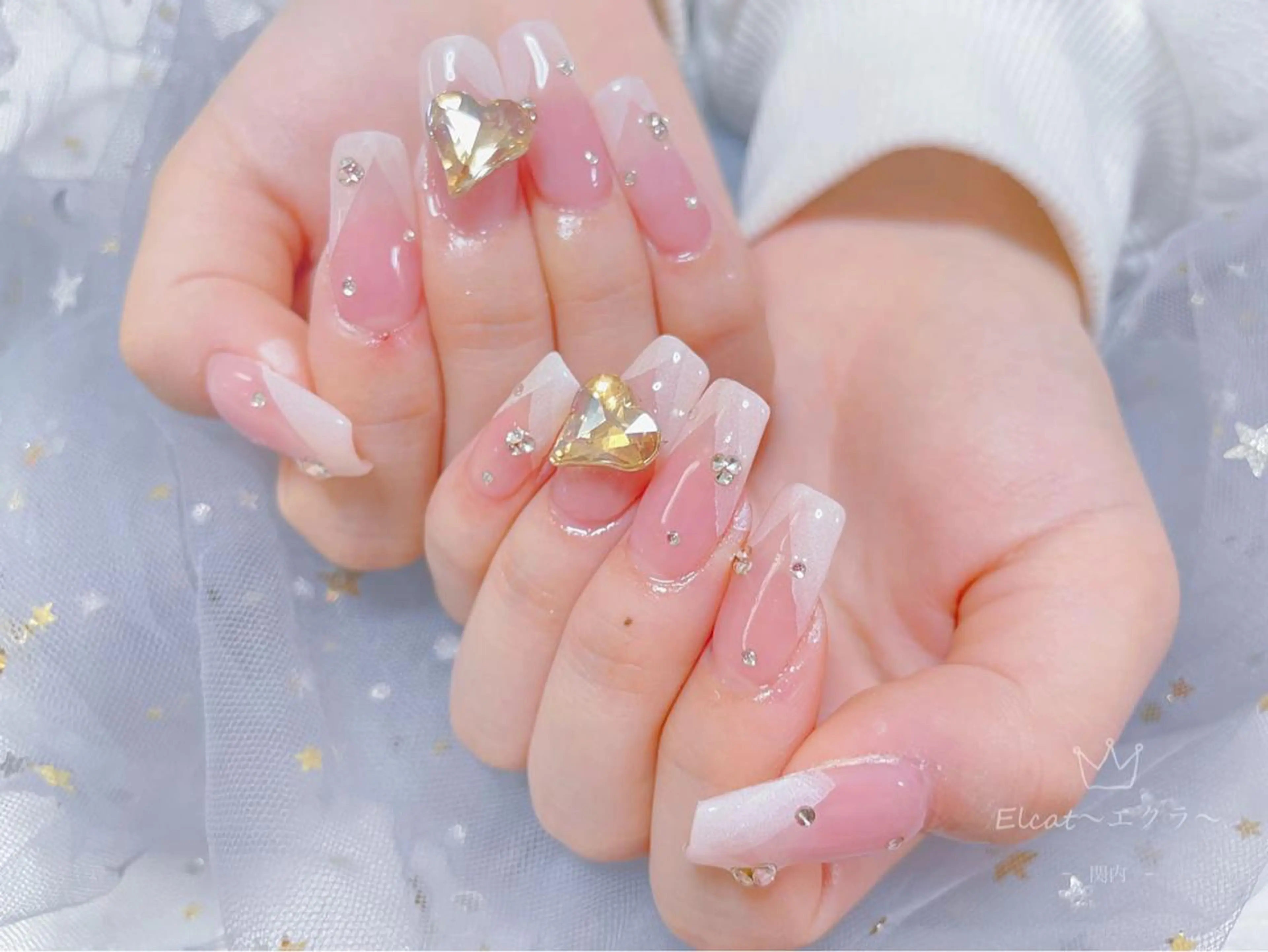 ネイル 持ち込み スカルプネイル ハンドネイル ネイルサロンエクラ 🫧Shizukaのネイルデザイン