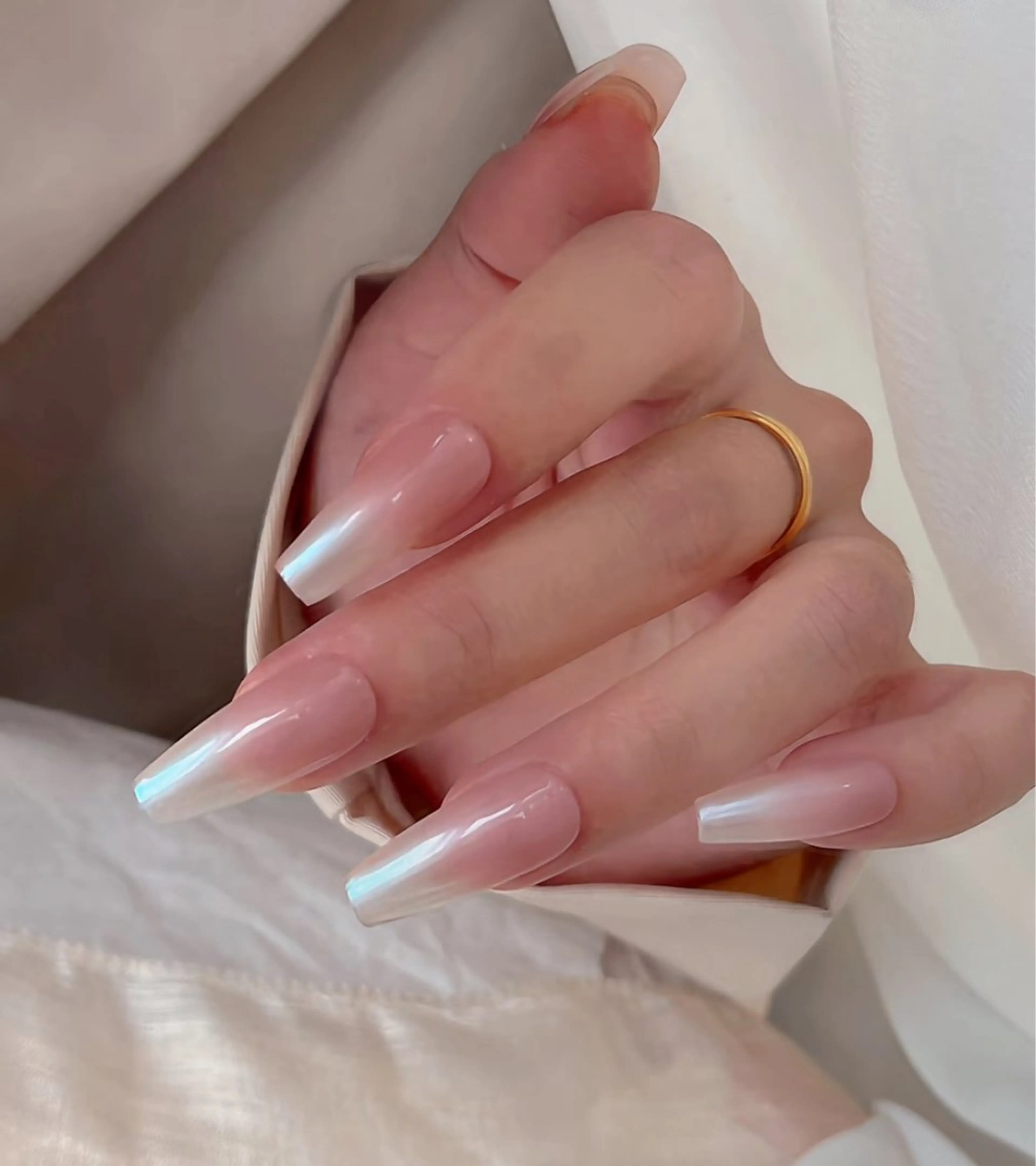 ネイル アートネイル ジェルネイル 韓国ネイル オフィスネイル シンプルネイル ハンドネイル iNEKO所属・Lee Leeのネイルデザイン