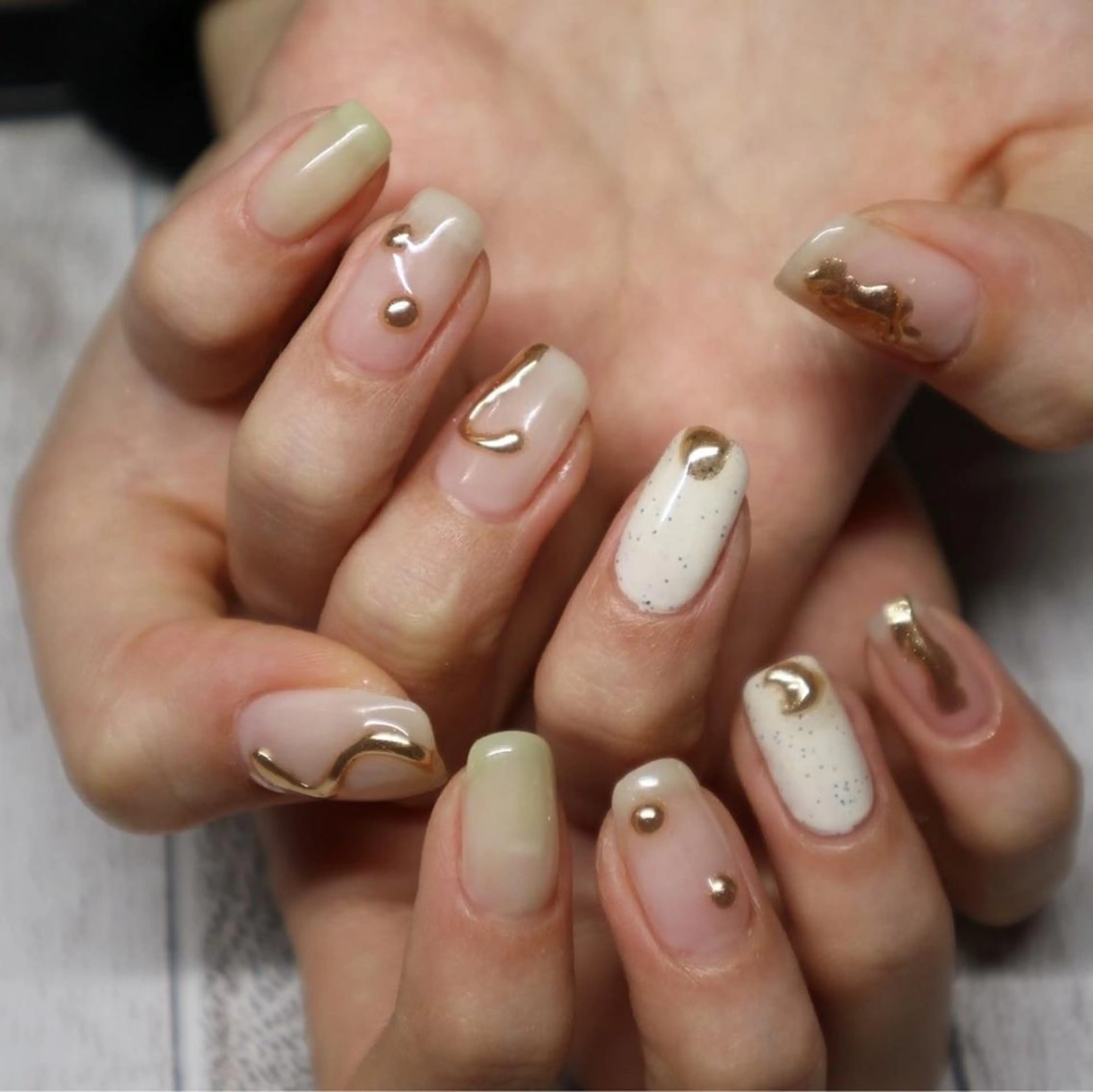 ネイル ニュアンスネイル ハンドネイル Nail &Beauty Salon ☆Kirari☆所属・ビューティサロン ☆Kirari☆のネイルデザイン