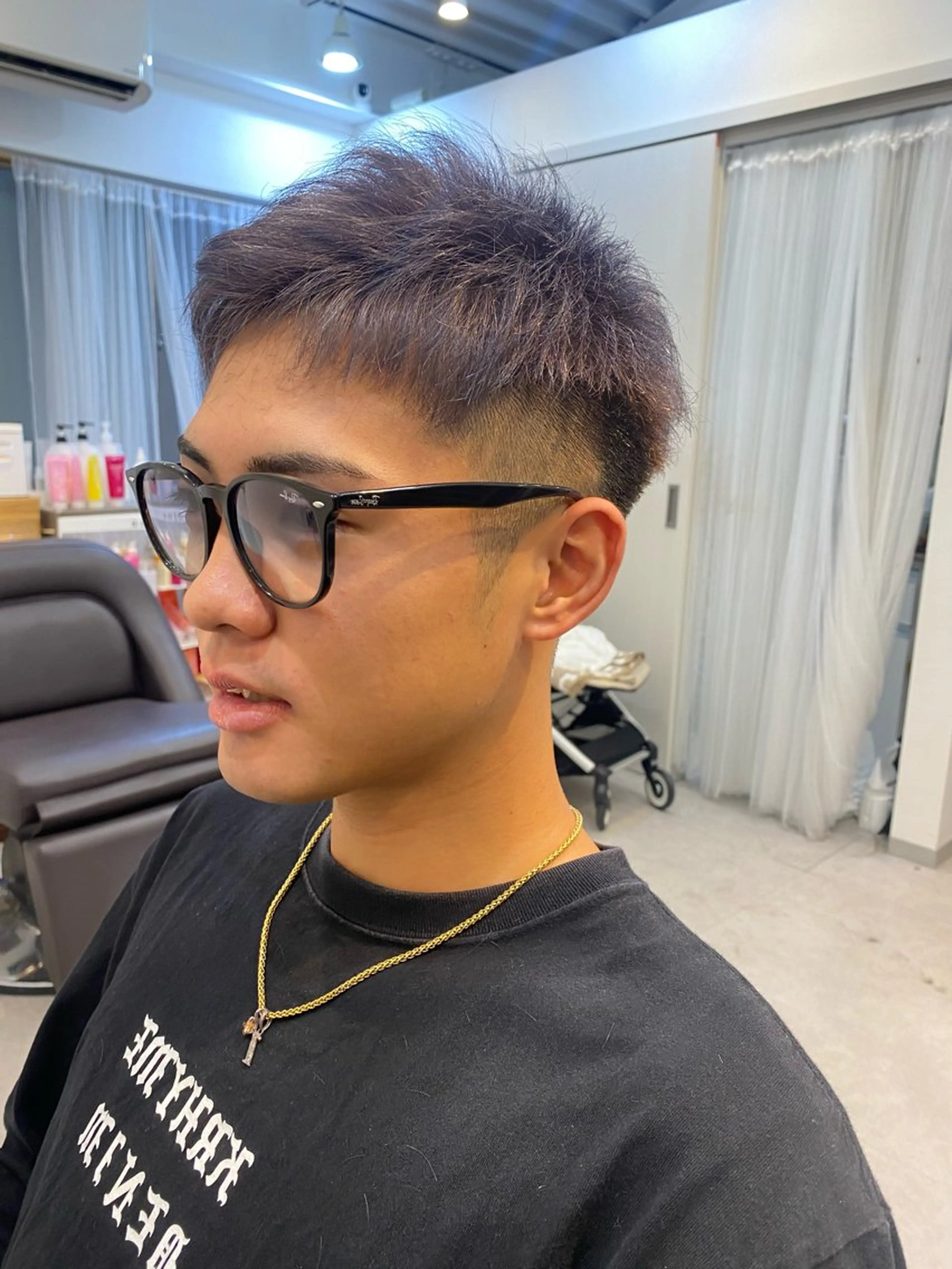 ショート カラー メンズ カット ヘアカラー トリートメント Dxxxx III所属・オシャレ女性目線の 大人メンズ❁⃘*.ﾟのヘアスタイル