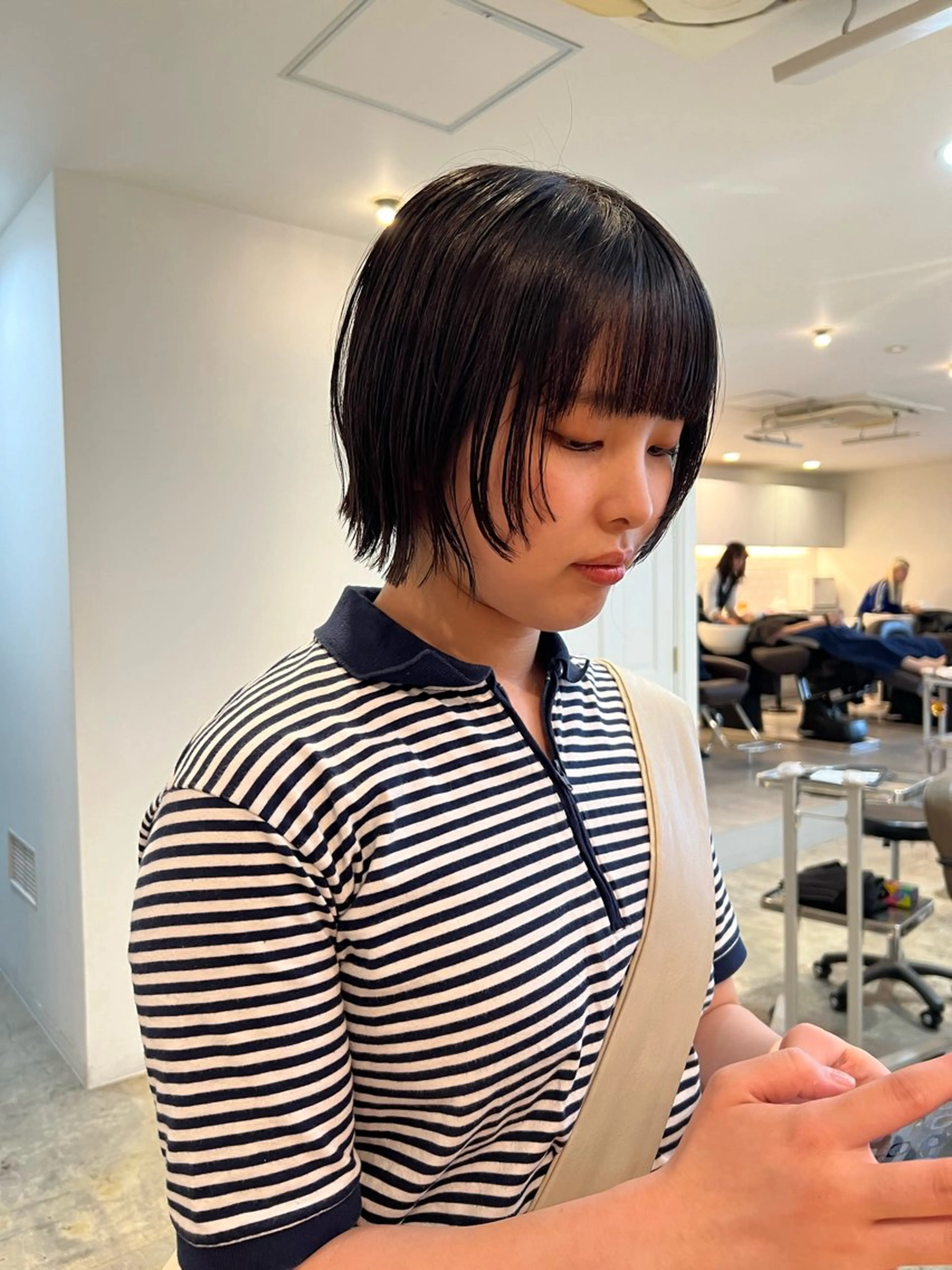 ショート ウルフ、ボブ美容師 今井のヘアスタイル