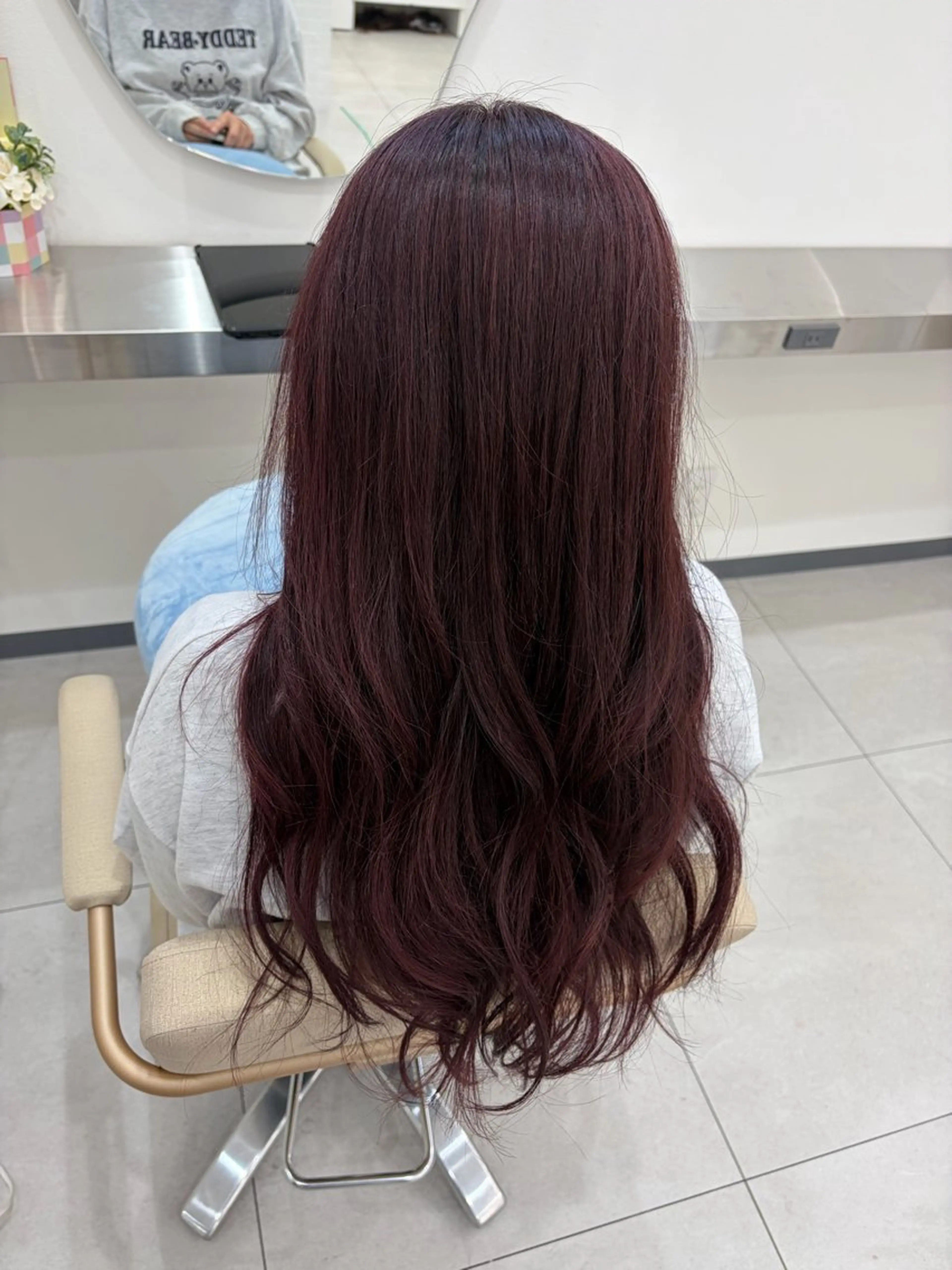 セミロング ヘアカラー トリートメント N° Elune MIYUUのヘアスタイル