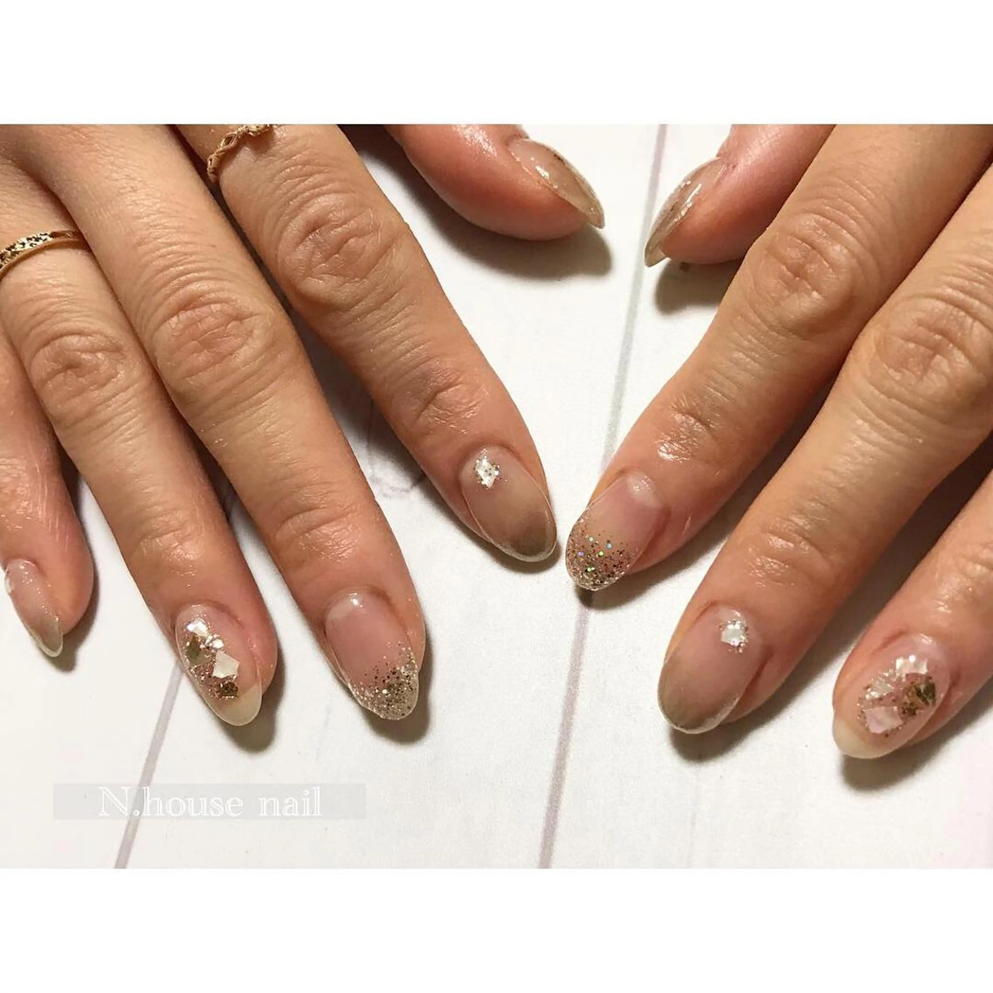 ネイル ブライダルネイル N.house nailのネイルデザイン