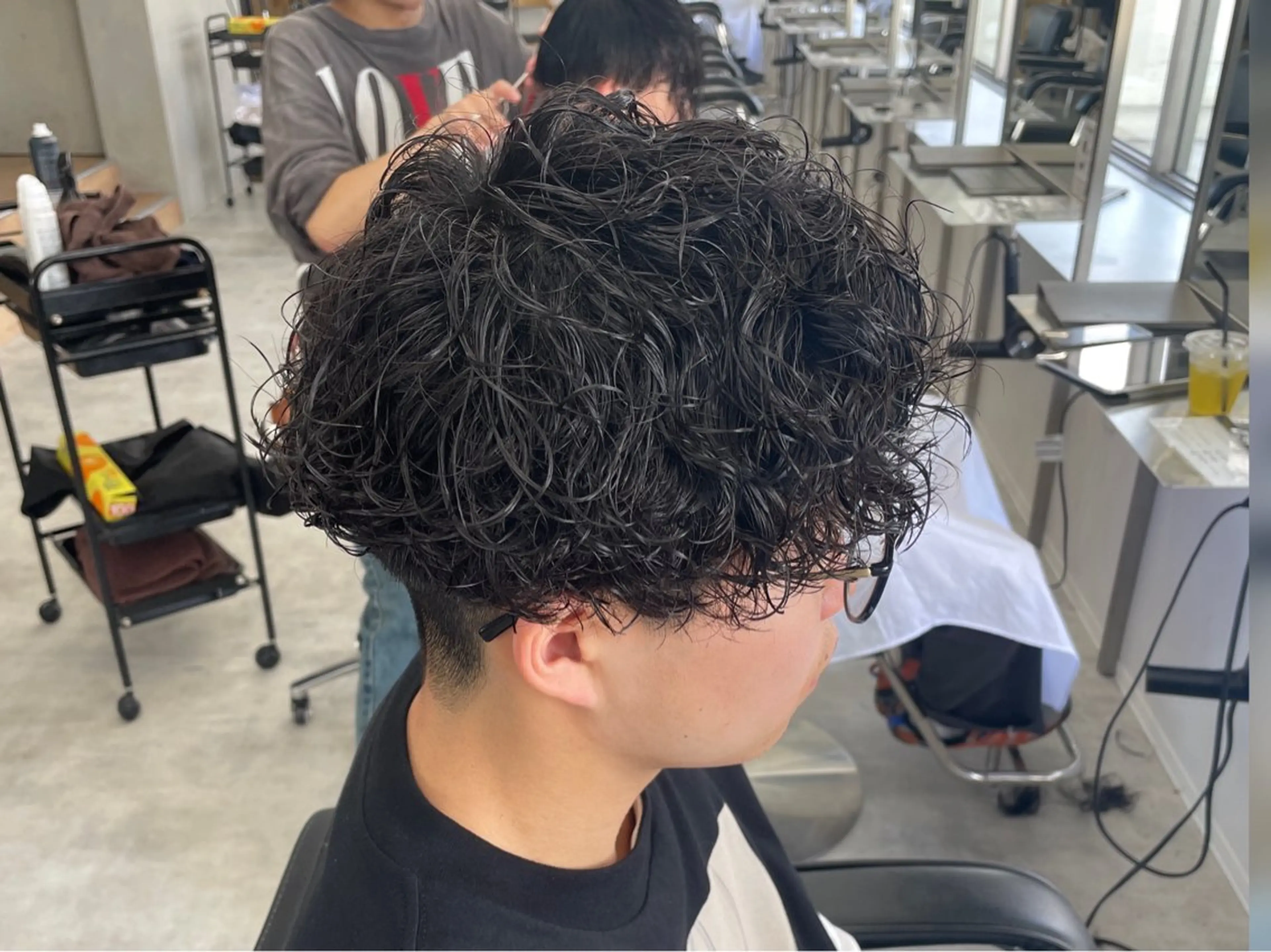 パーマ メンズ カット パーマ メンズパーマ/新潟/ 万代／田崎亮🌟のヘアスタイル