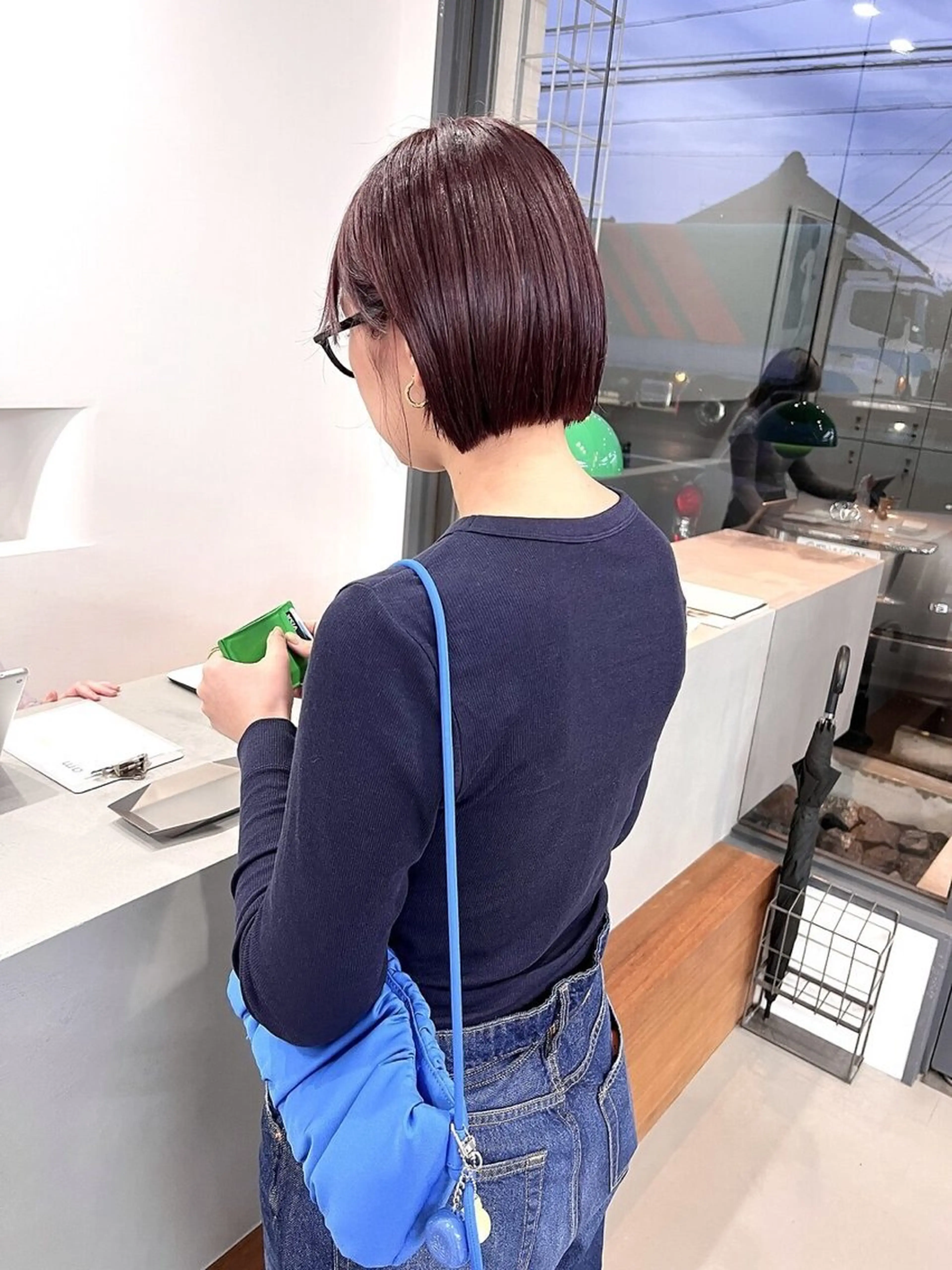 ショート カラー 安城/透明感カラー/ cocoa🐩♪のヘアスタイル