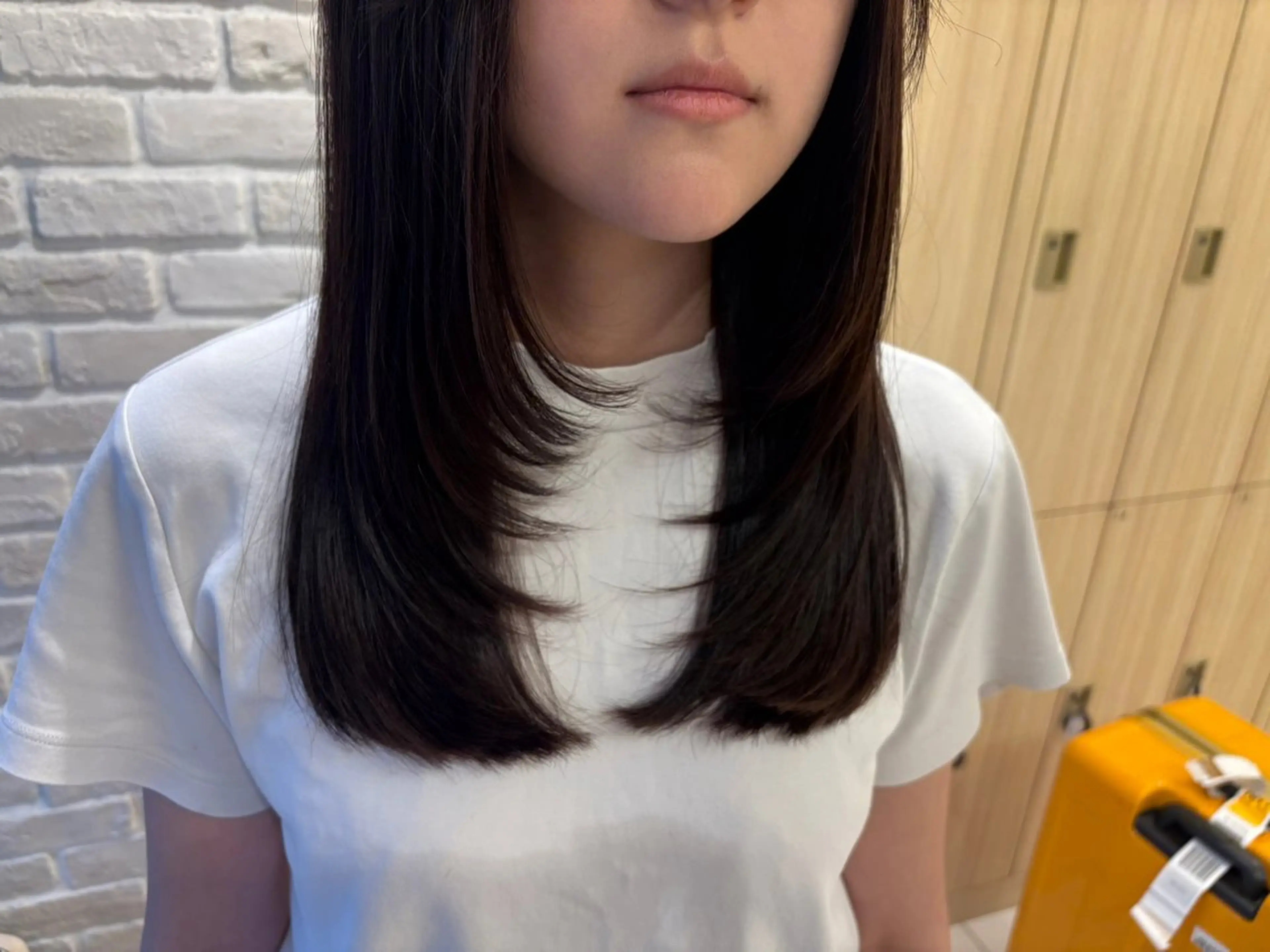 レイヤーカットの写真