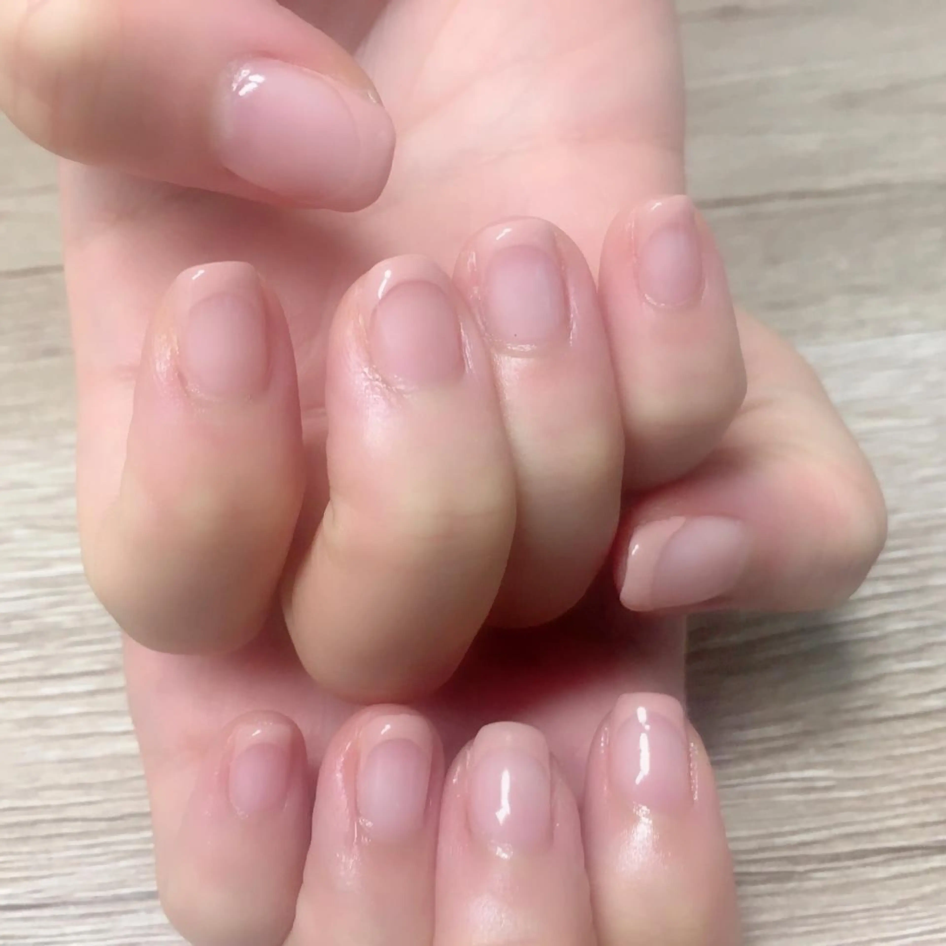 ネイル フレンチネイル ハンドネイル 自爪育成/深爪矯正 mikiのネイルデザイン