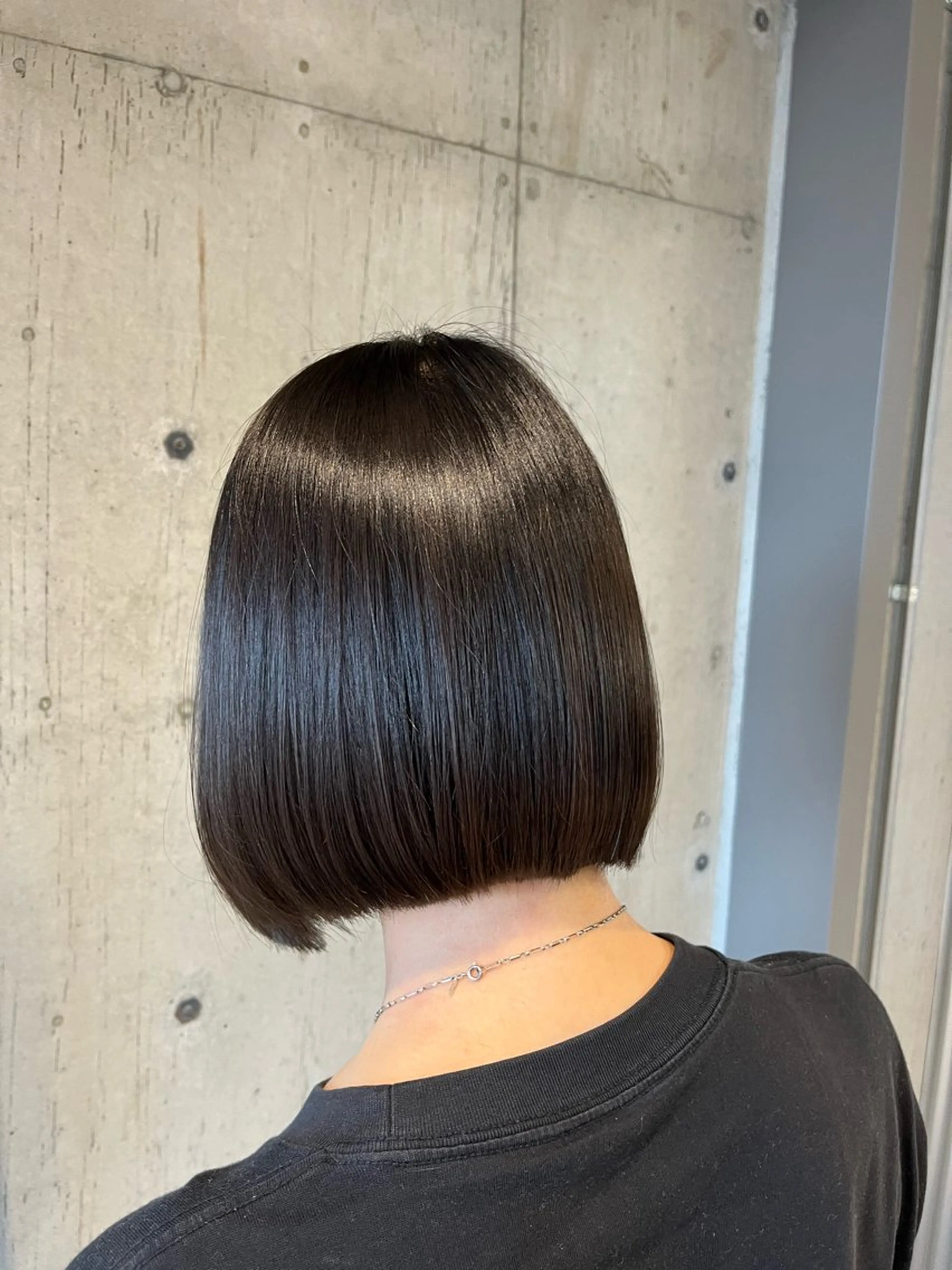 ミディアム カラー ヘアアレンジ カット ヘアカラー トリートメント 傷ませないカラー・ ボブ・リクト📸のヘアスタイル