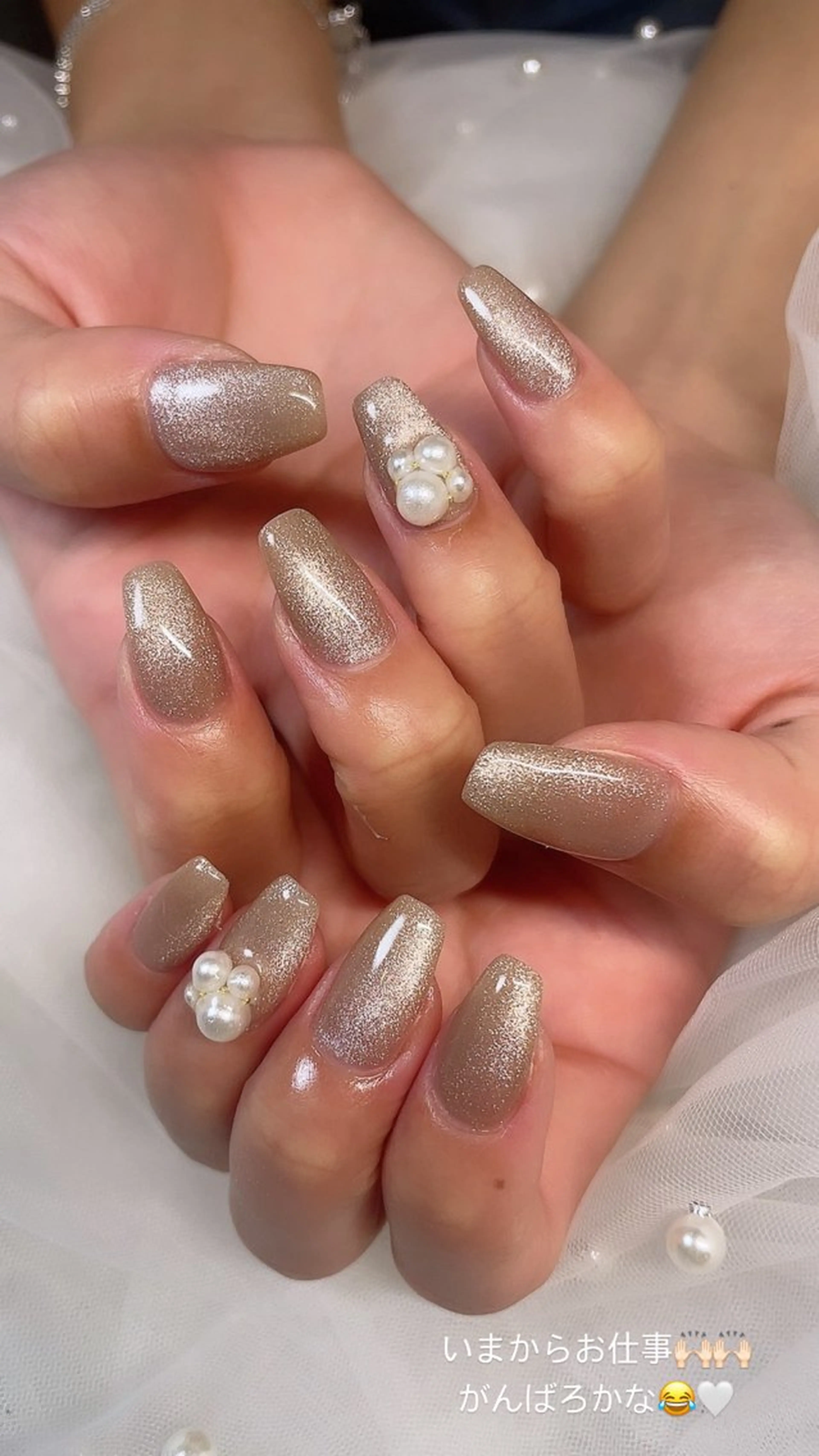 ネイル ハンドネイル オーロラ所属・YUI nailのネイルデザイン