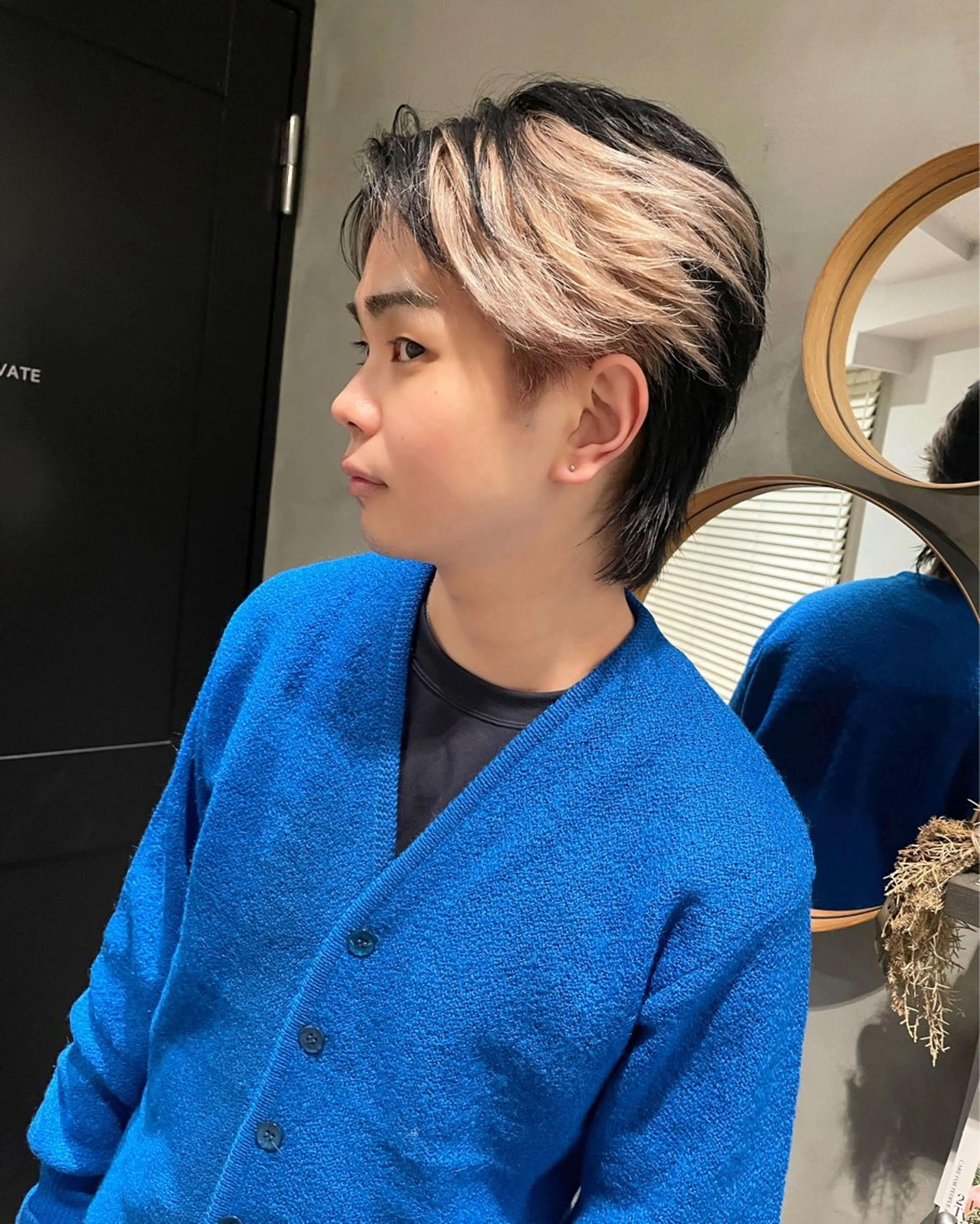 ショート カラー メンズ カット ヘアカラー トリートメント 優 作のヘアスタイル