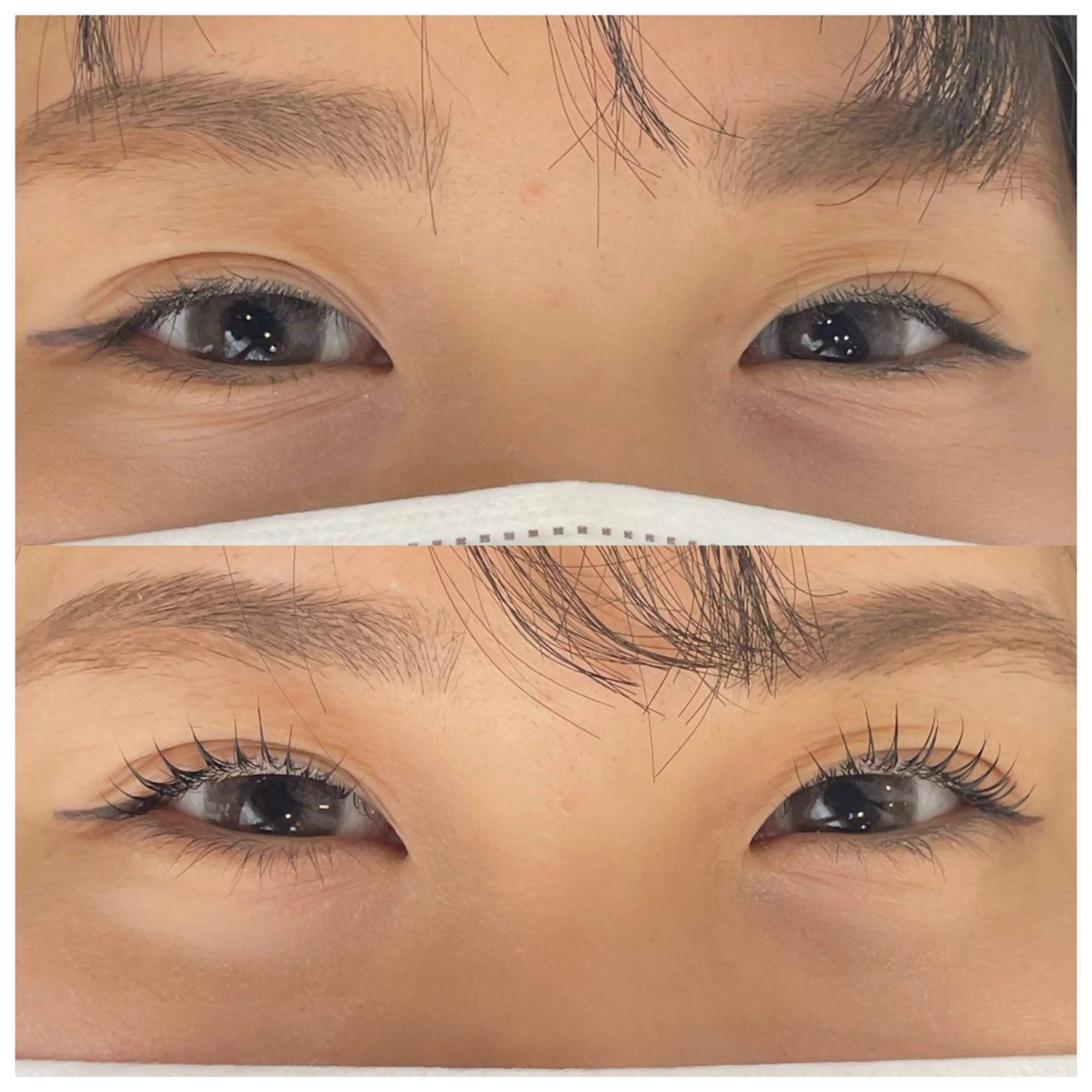 マツエク・マツパ 束感まつ毛 まつげパーマ yuueye所属・yuueye れいかの眉毛・アイブロウイメージ