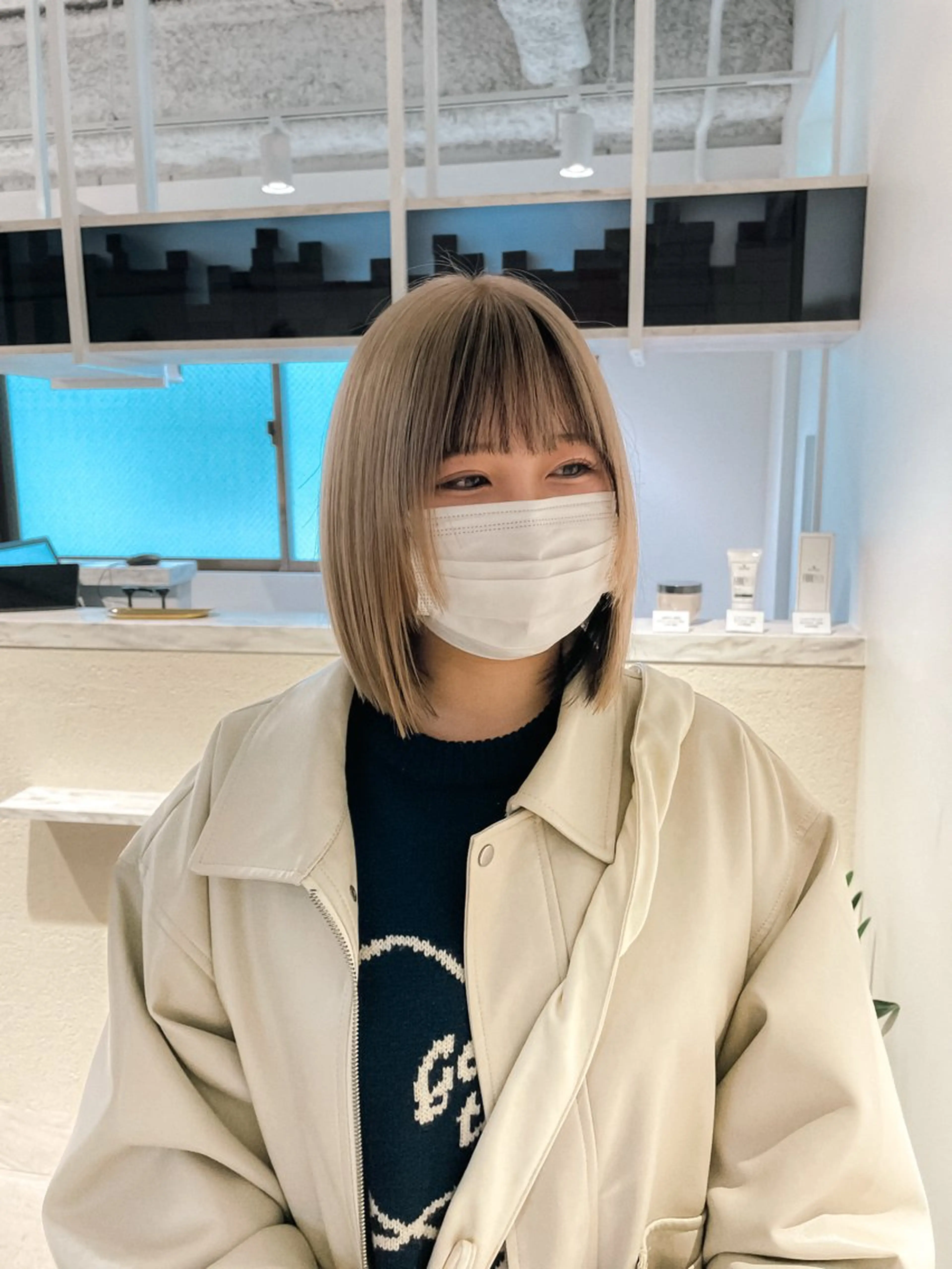 ショート カラー カット ヘアカラー トリートメント Miyamoto Yasuchikaのヘアスタイル