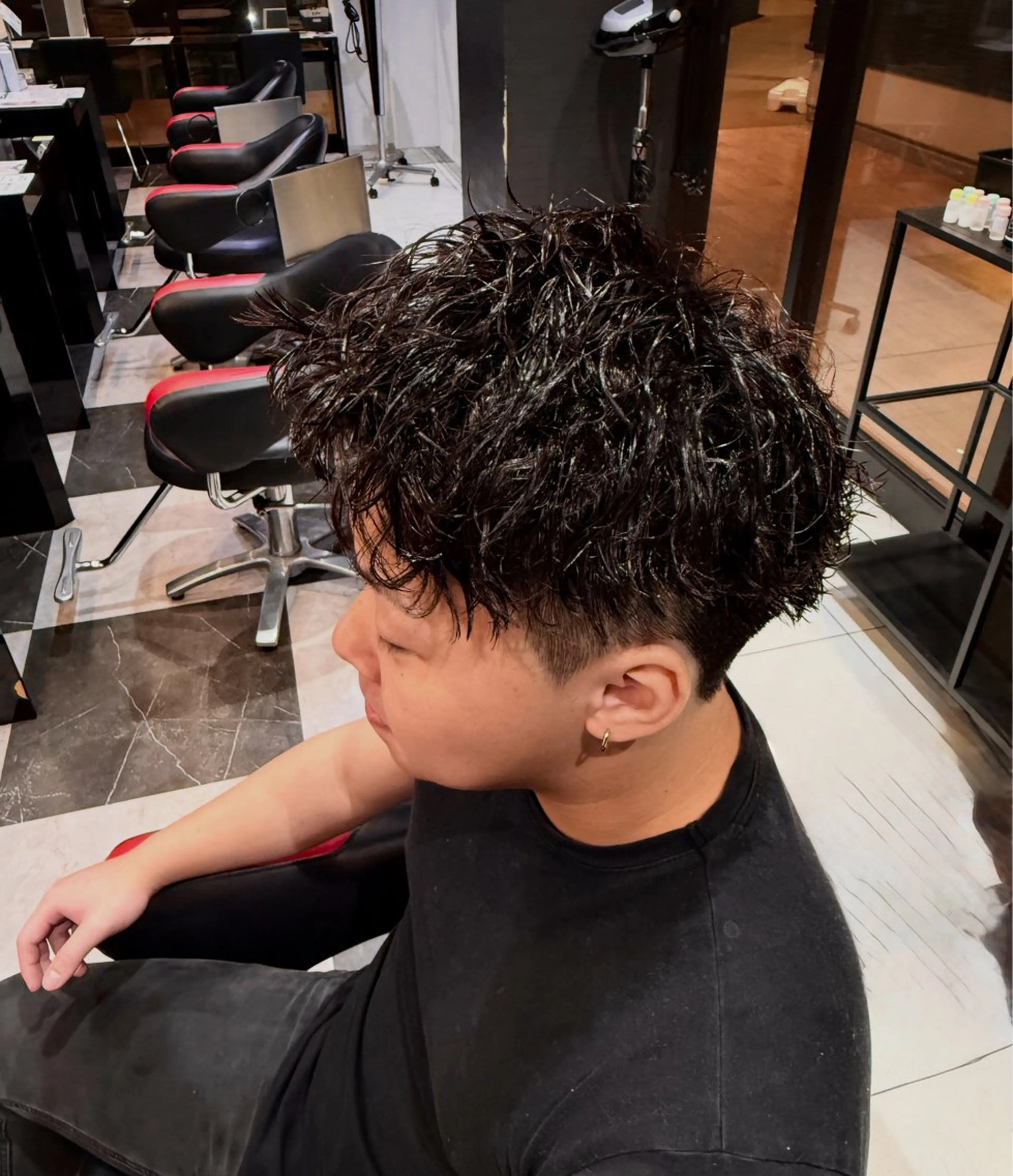 【🌟新規様限定🌟】カット+ツイストスパイラルパーマ✂︎の写真