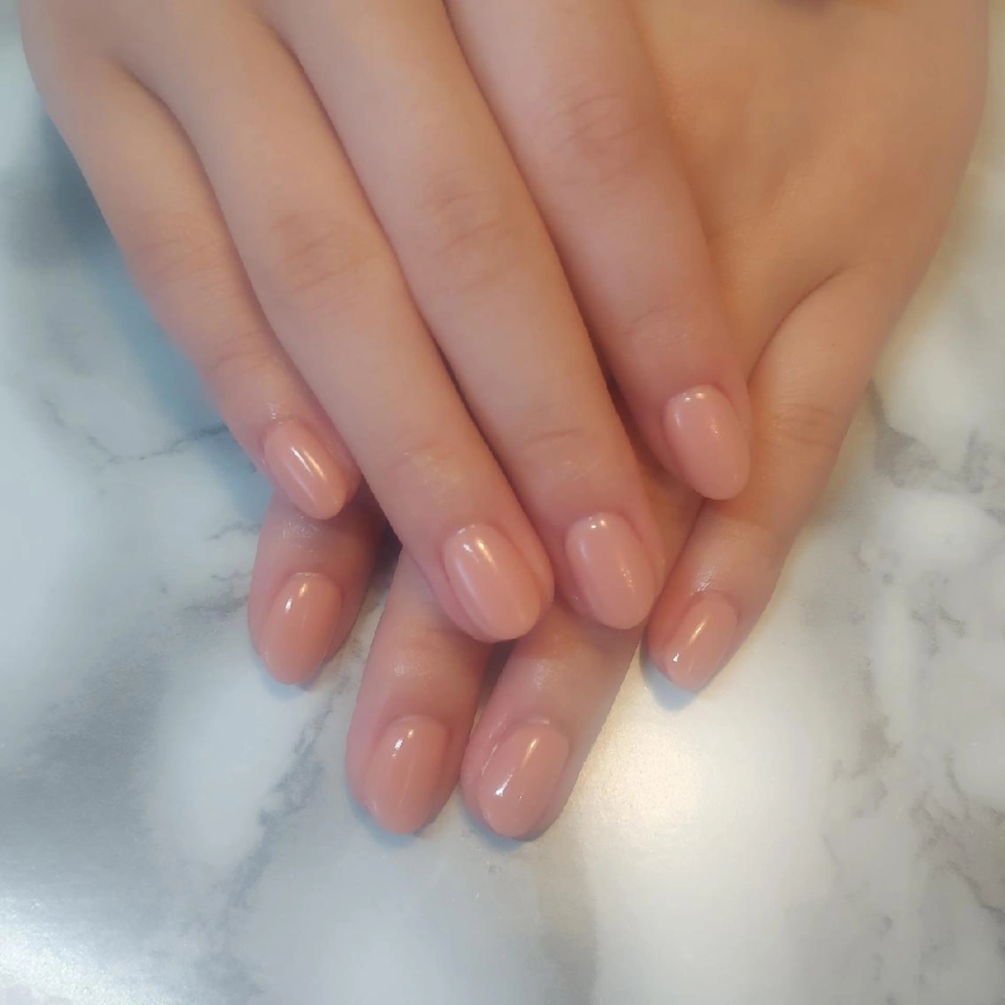 ネイル ワンカラーネイル ジェヌインネイル 河内のネイルデザイン