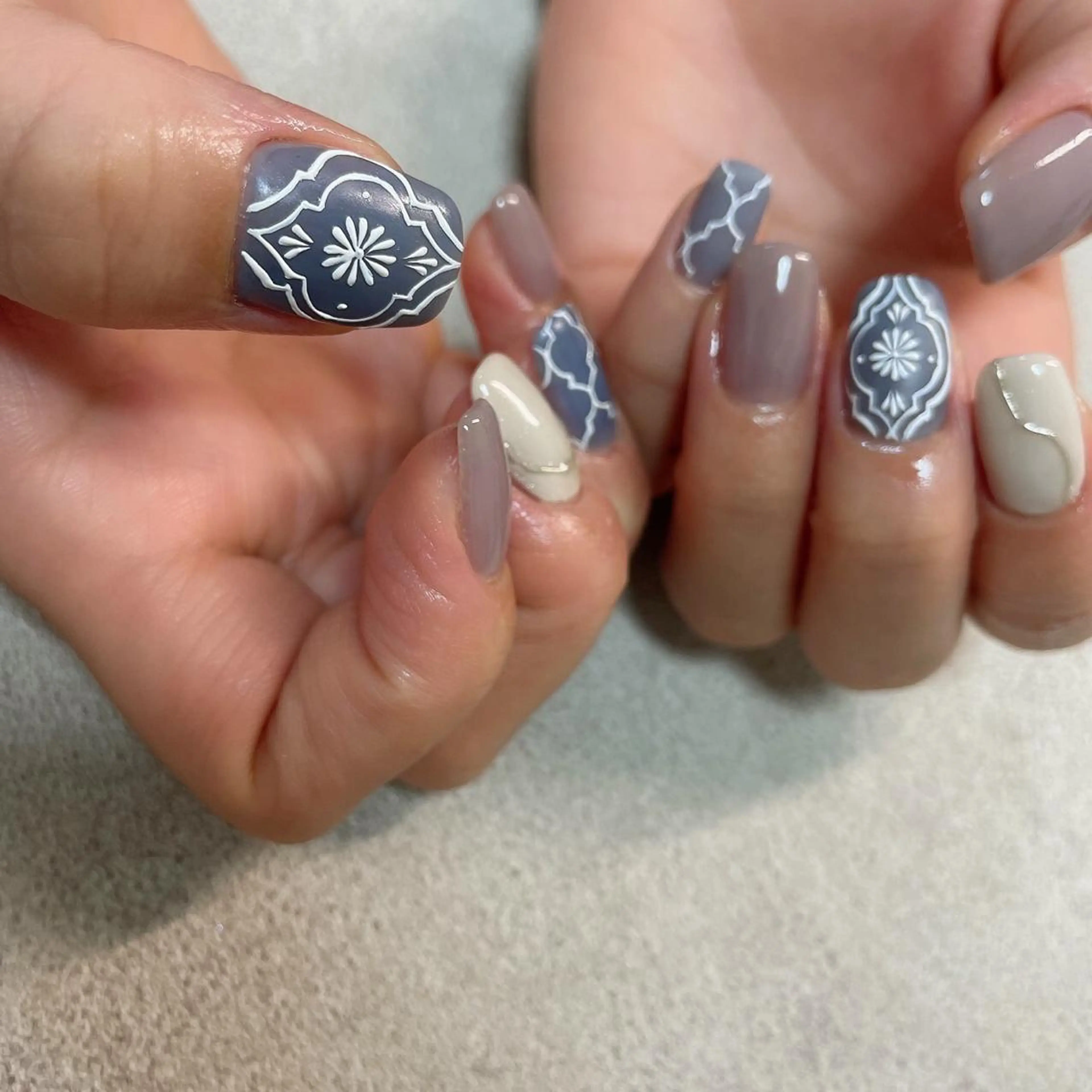 ネイル ハンドネイル lilbondir. chiharuのネイルデザイン