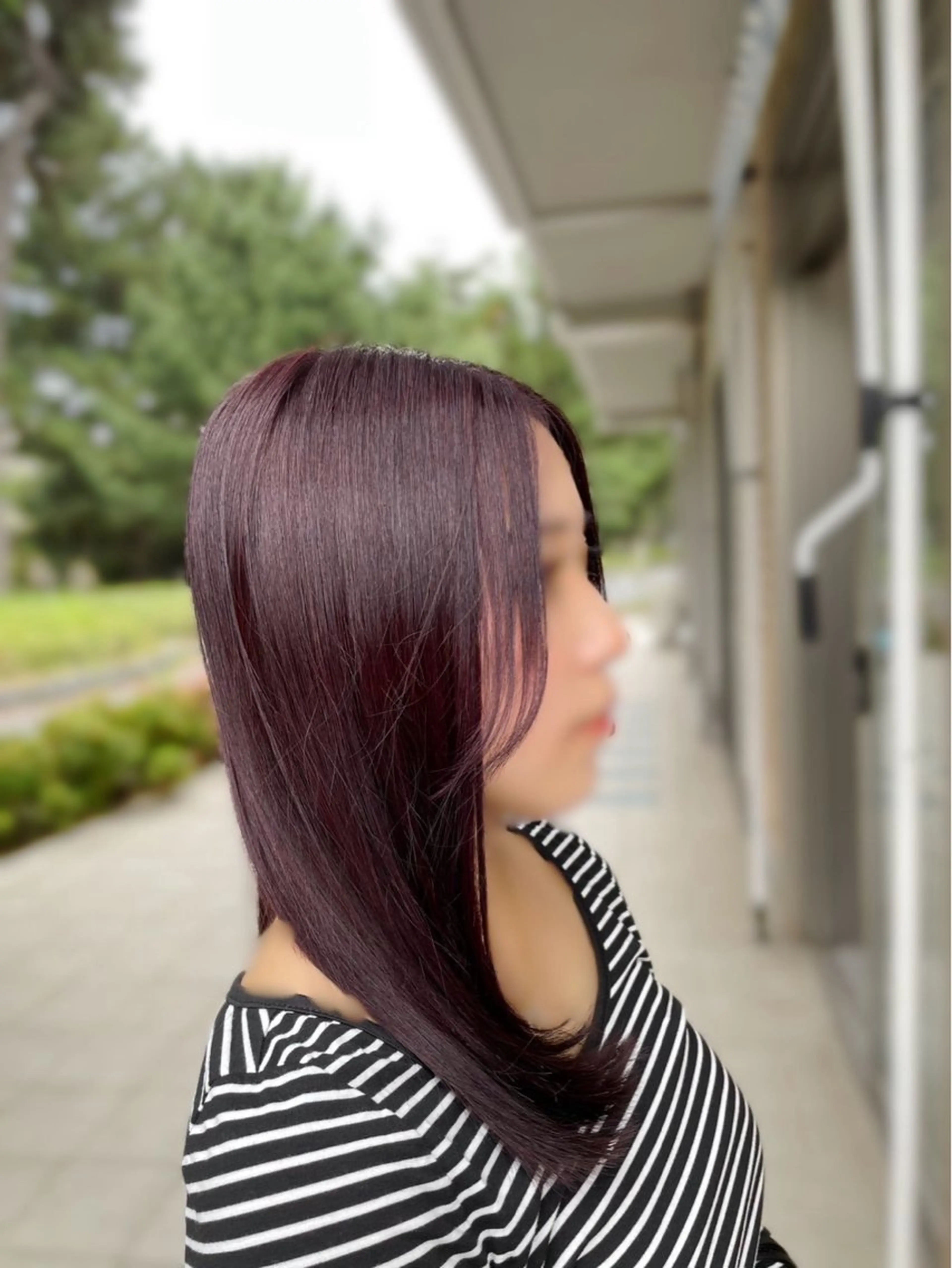 セミロング 縮毛矯正・髪質改善個室型salon Cannaつくばみどりの美容室【カンナ】所属・Canna honokaのヘアスタイル