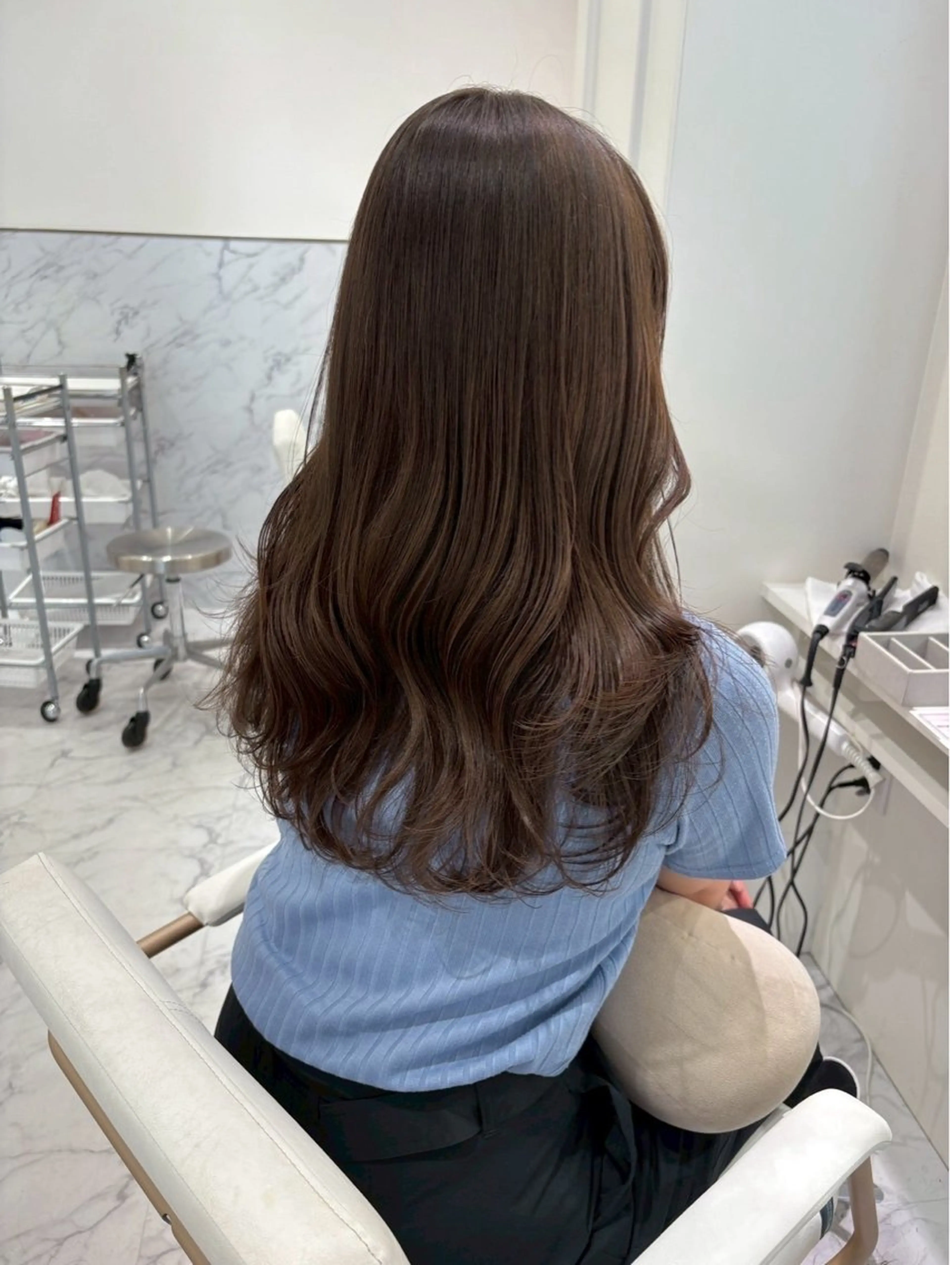 ロング ヘアカラー ParveMix🎀 稲垣詞葉のヘアスタイル