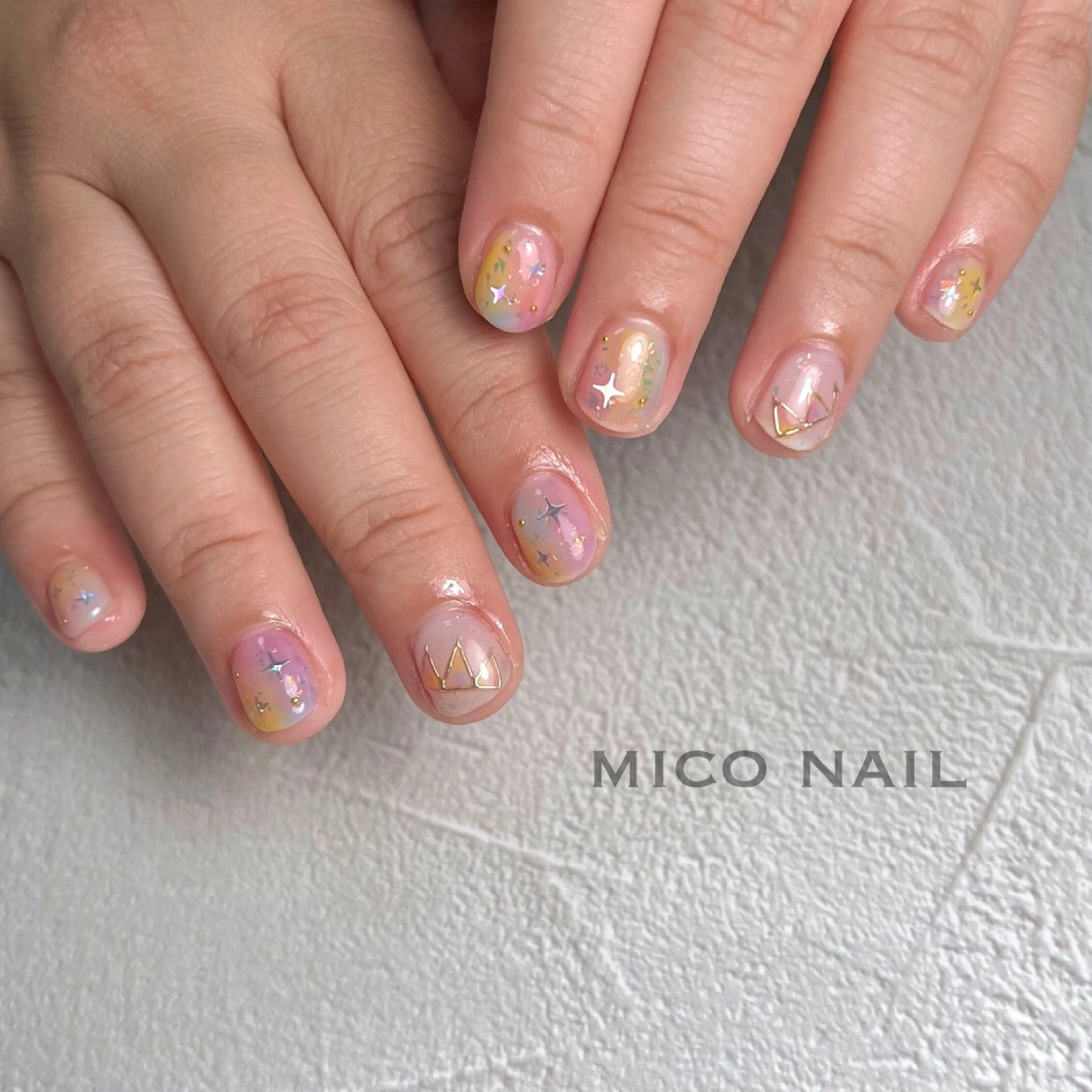 ネイル ハンドネイル mico nailのネイルデザイン