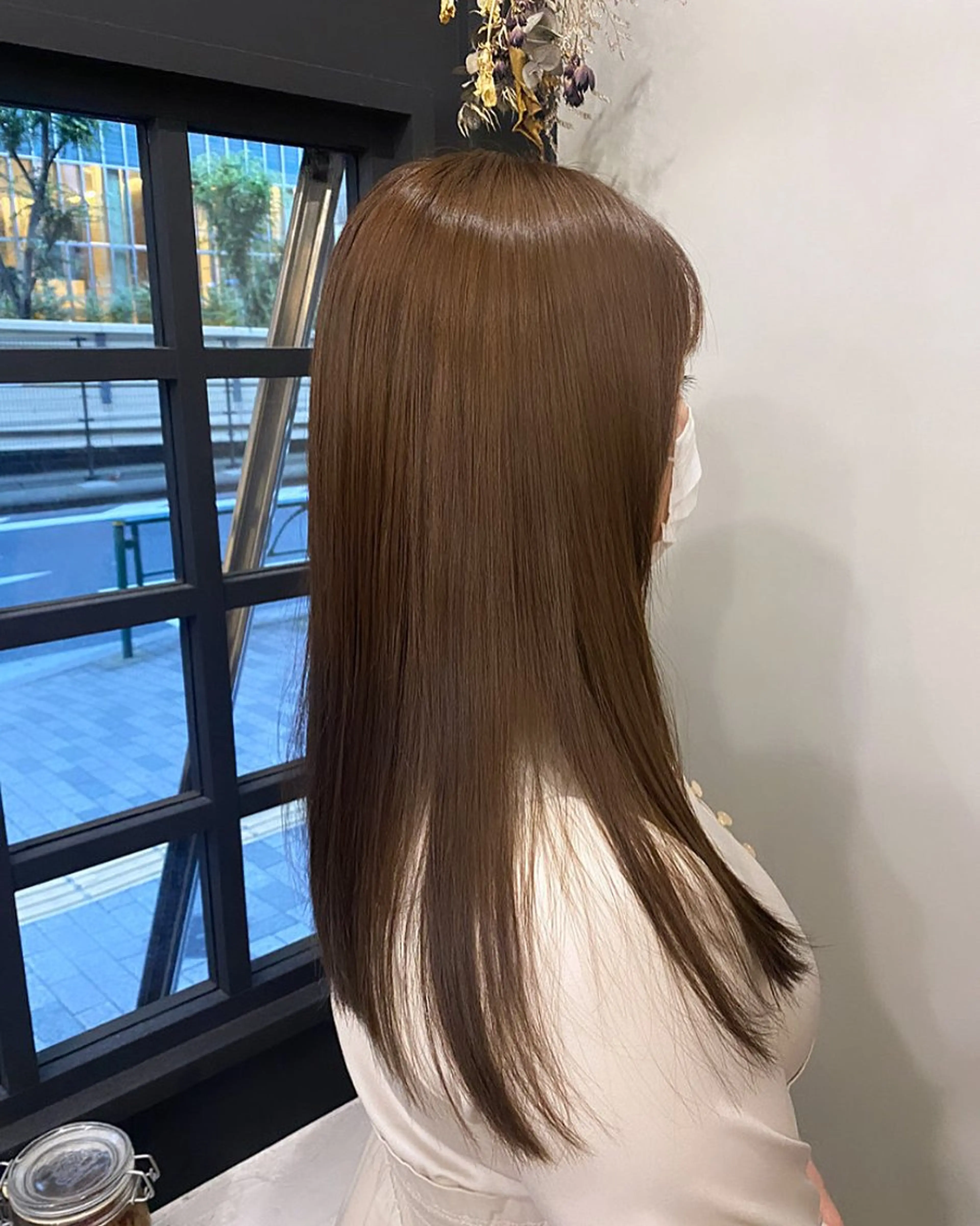 ロング ブリーチなしダブルカ ラー🩶manamiのヘアスタイル