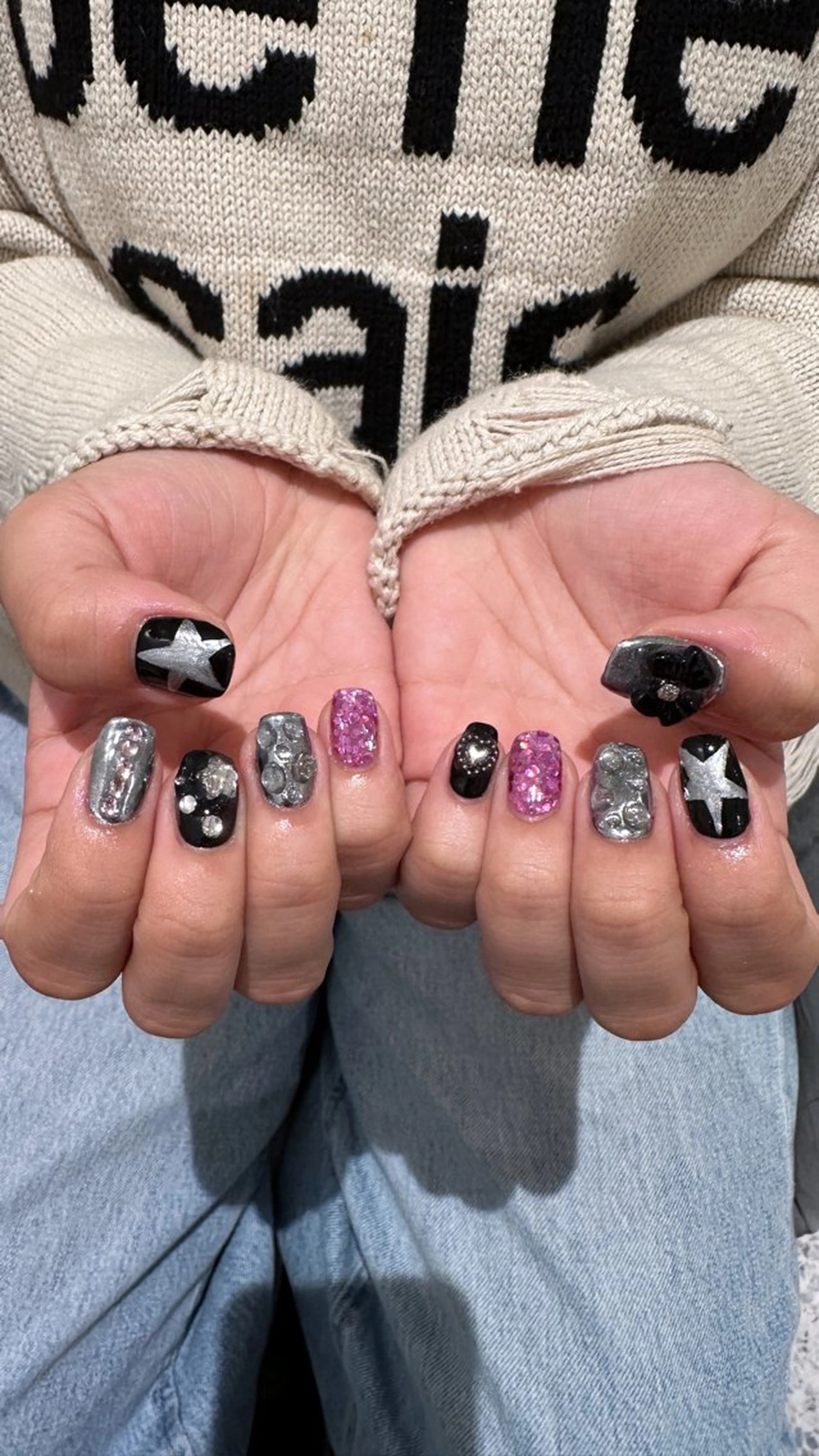 ネイル ハンドネイル 👽個性派ネイル🎀 komachiのネイルデザイン