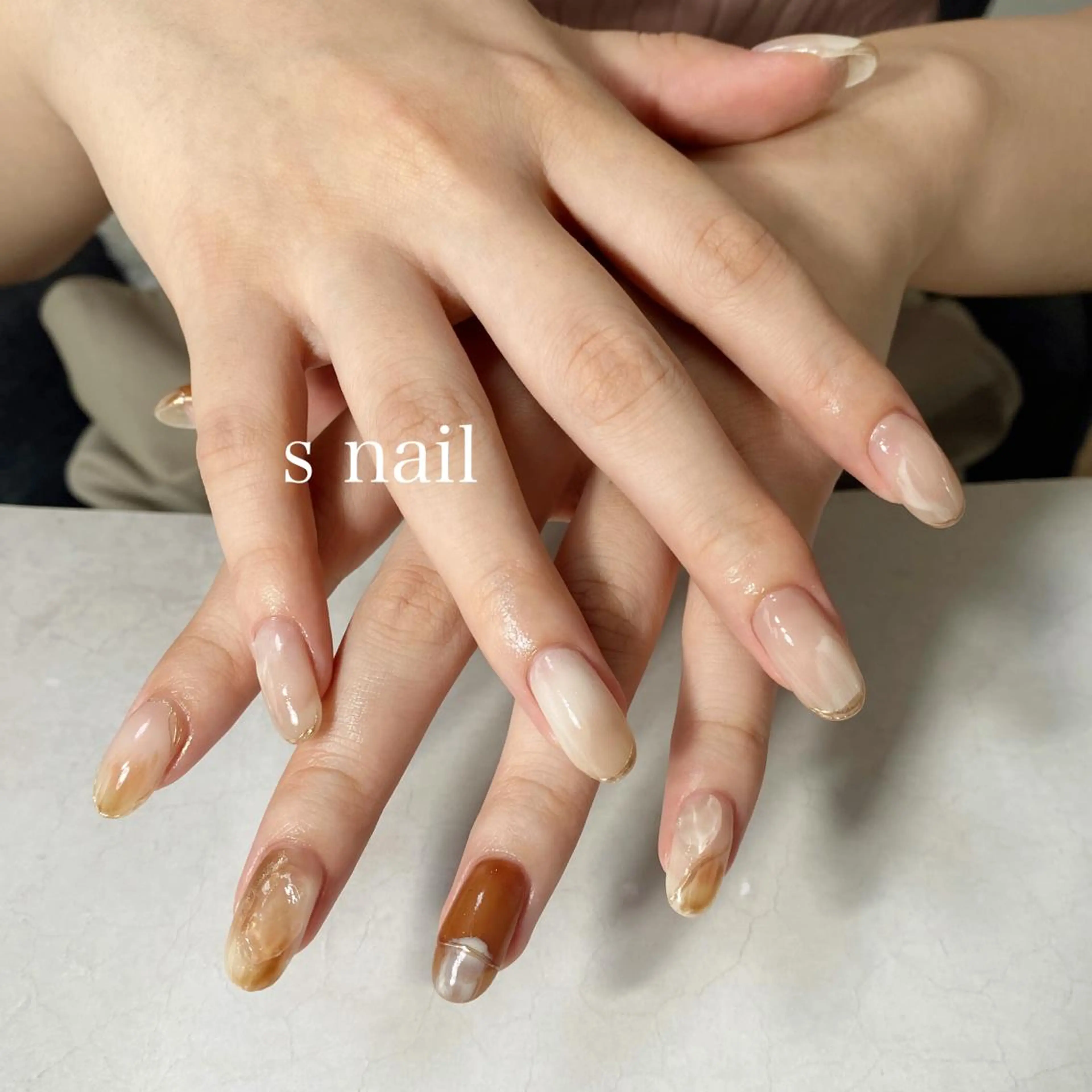 ネイル ハンドネイル s nail さとよしみゆきのネイルデザイン