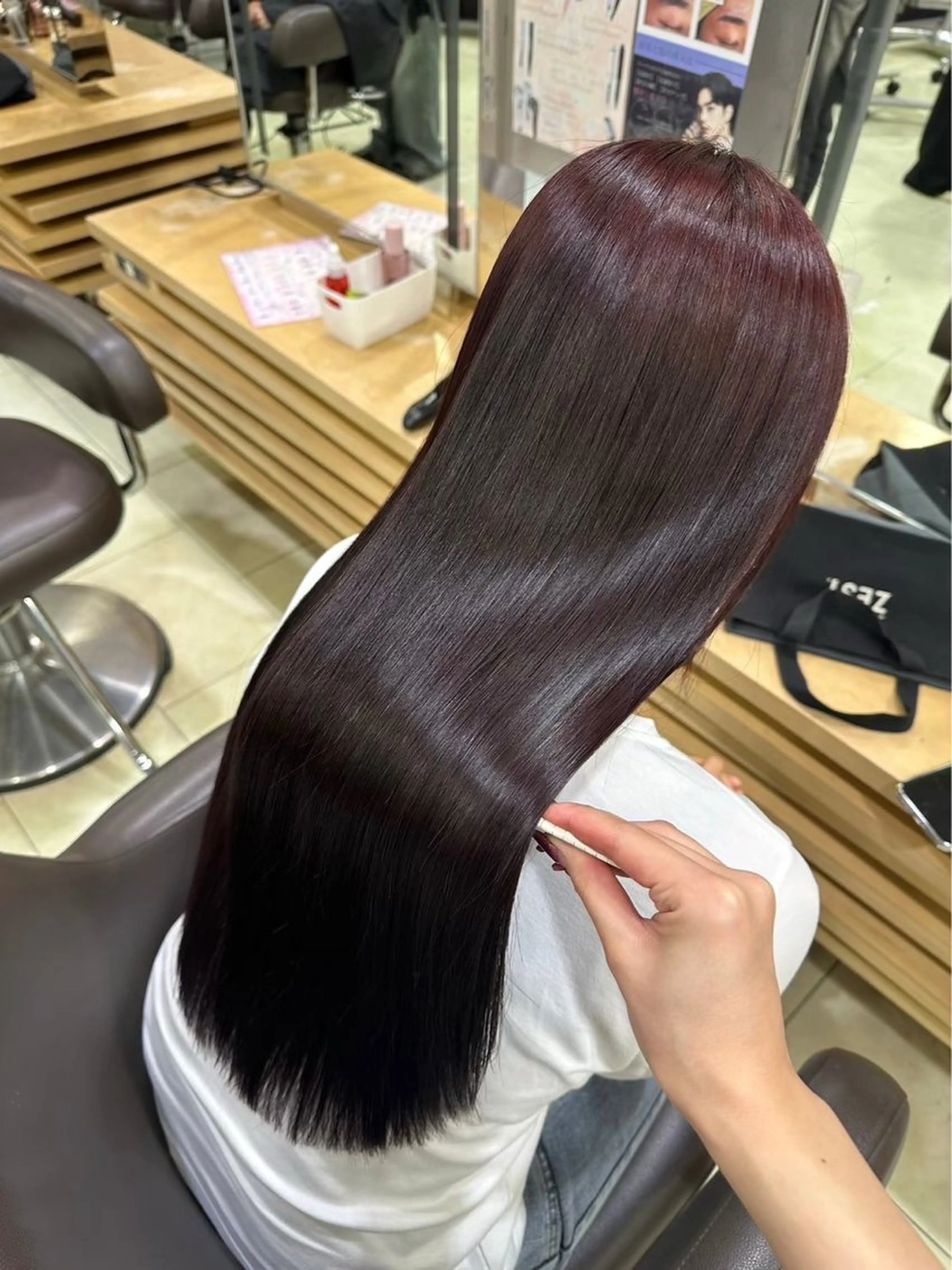 ロング 🫧ジュンエイ/カラ ーモデル募集中🫧のヘアスタイル
