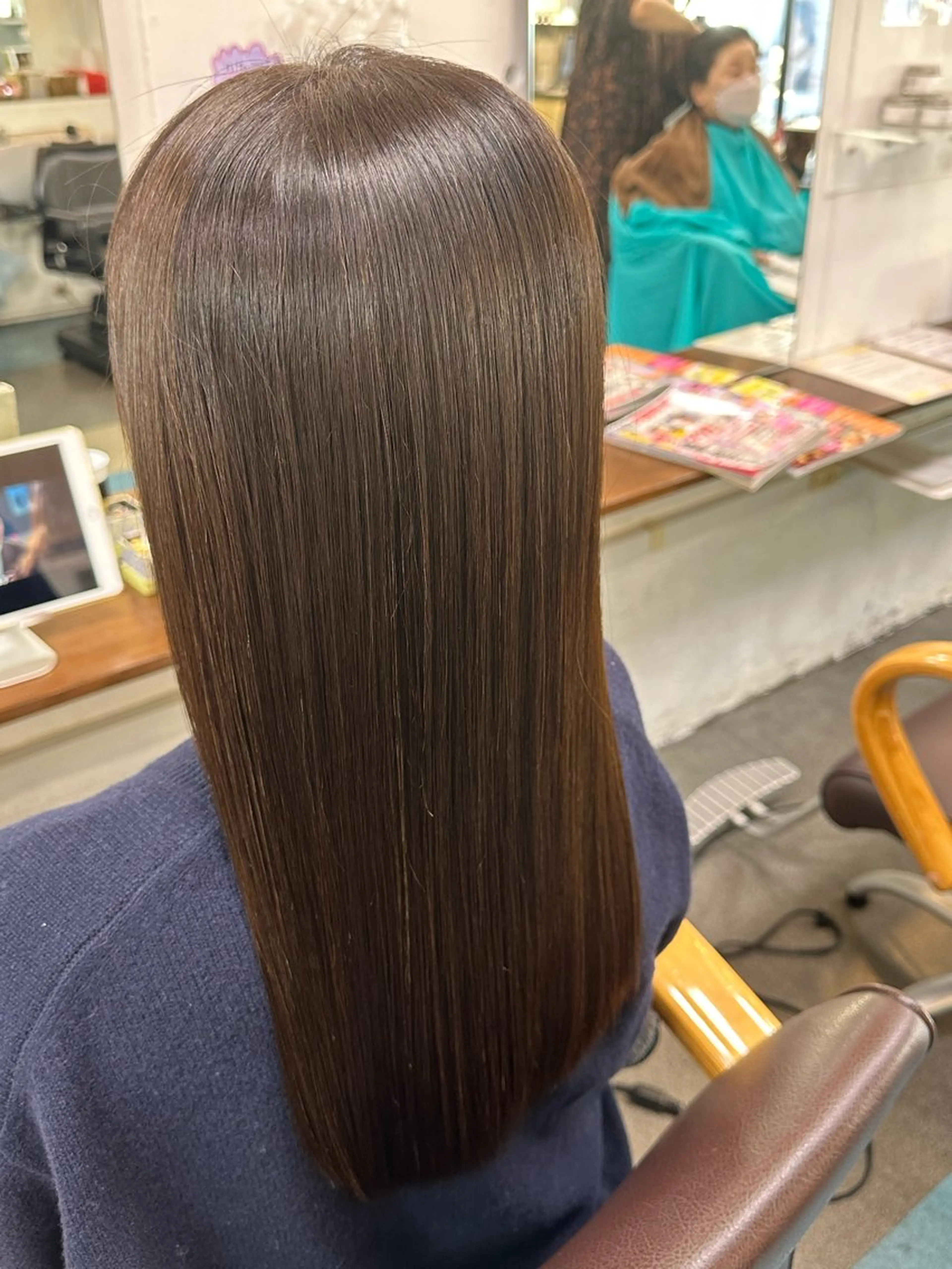 ロング 髪質改善 カット ヘアカラー トリートメント 【髪質改善】に特化 オリーブオイルクラブのヘアスタイル