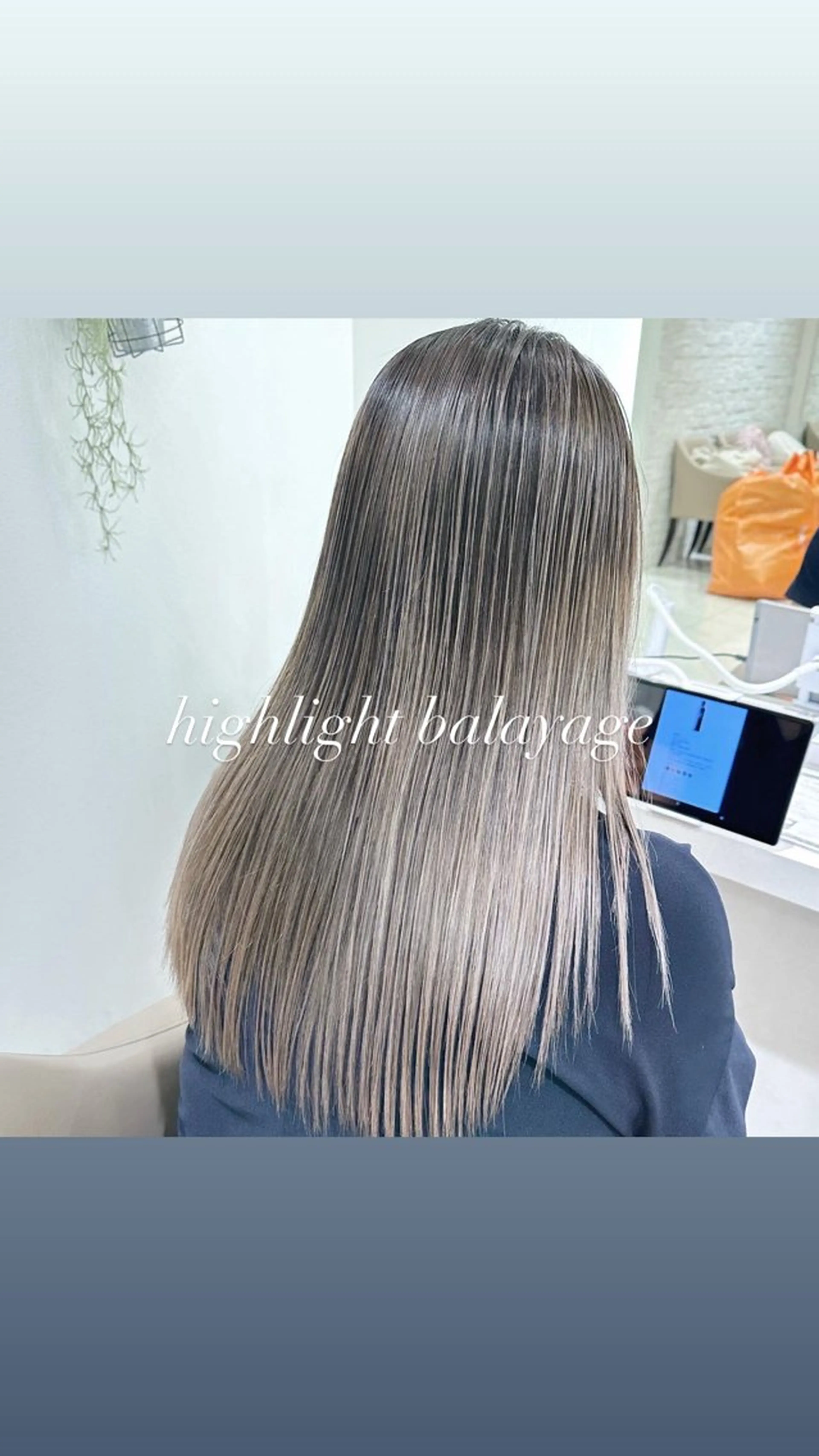 ロング カラー バレイヤージュ ブリーチ グラデーションカラー ハイライトカラー ハイライト ヘアカラー 澤田 隆誠のヘアスタイル