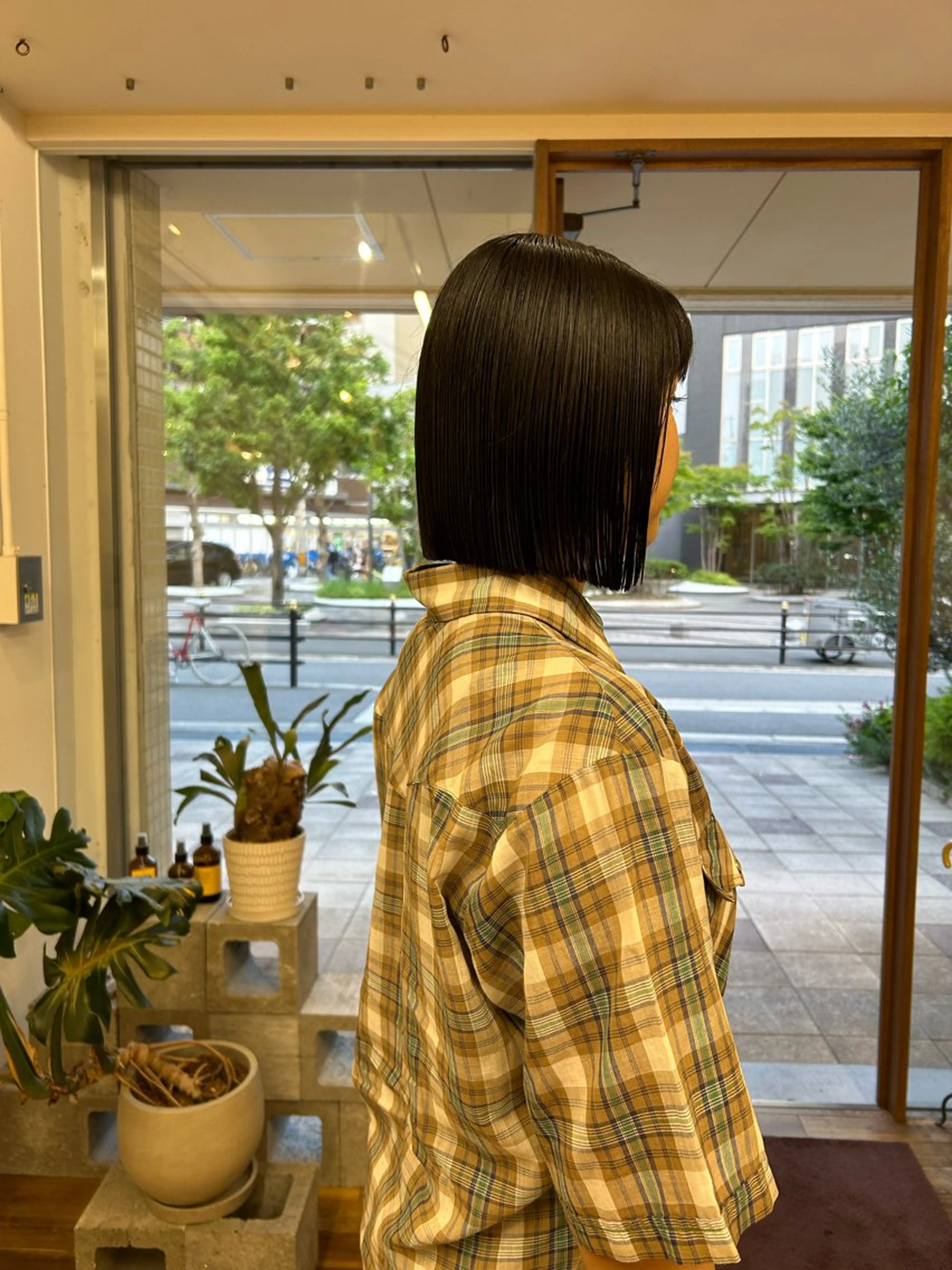 ミディアム ボブ siro所属・siro meruのヘアスタイル