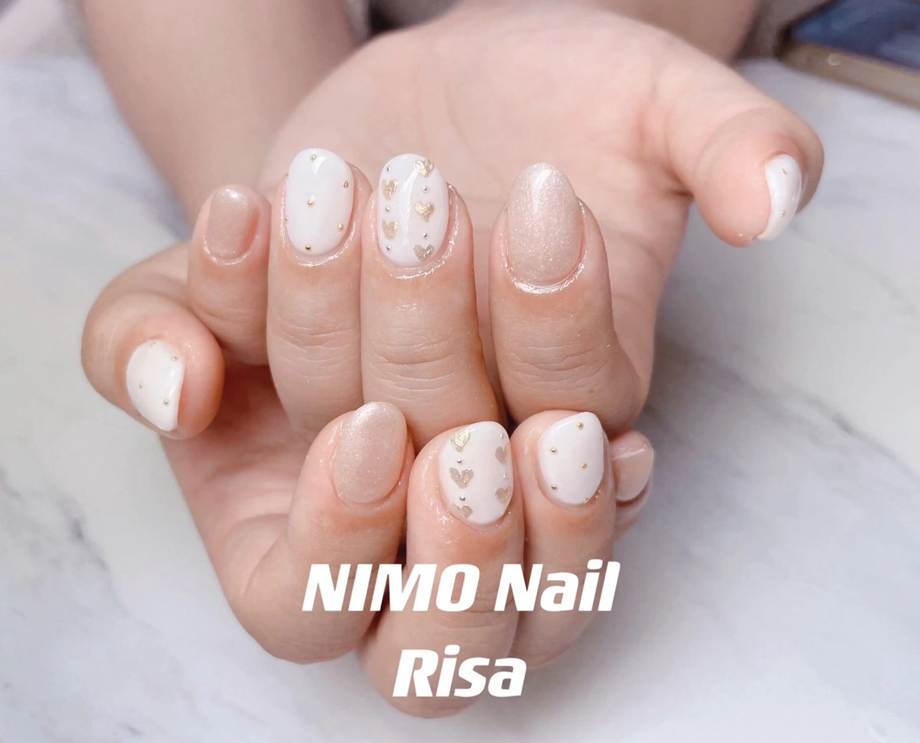ネイル ハンドネイル RI SA☀️ リサのネイルデザイン