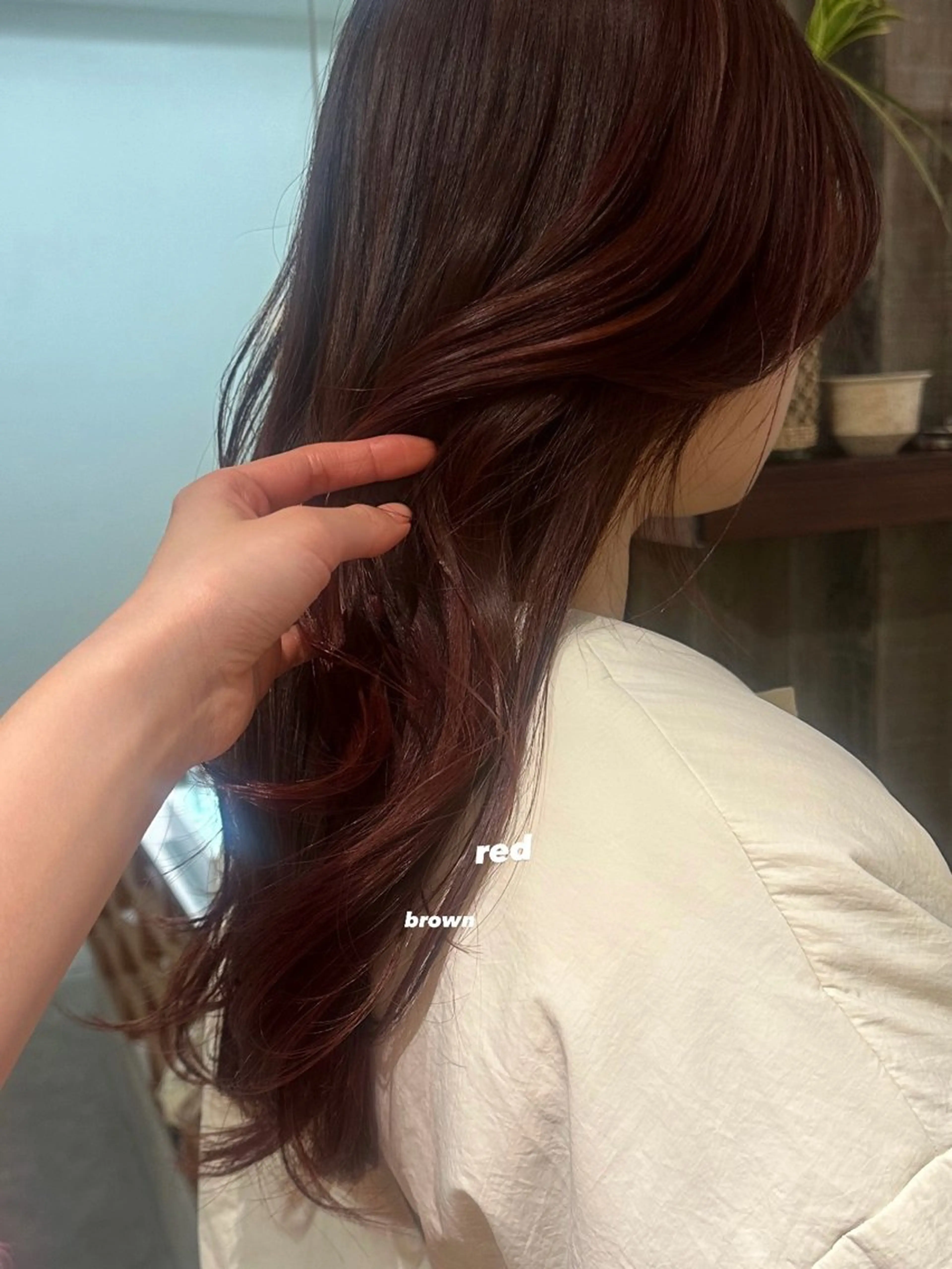 ロング カラー ヘアカラー トリートメント 暖色/レイヤーカット 🌙オノユリカのヘアスタイル