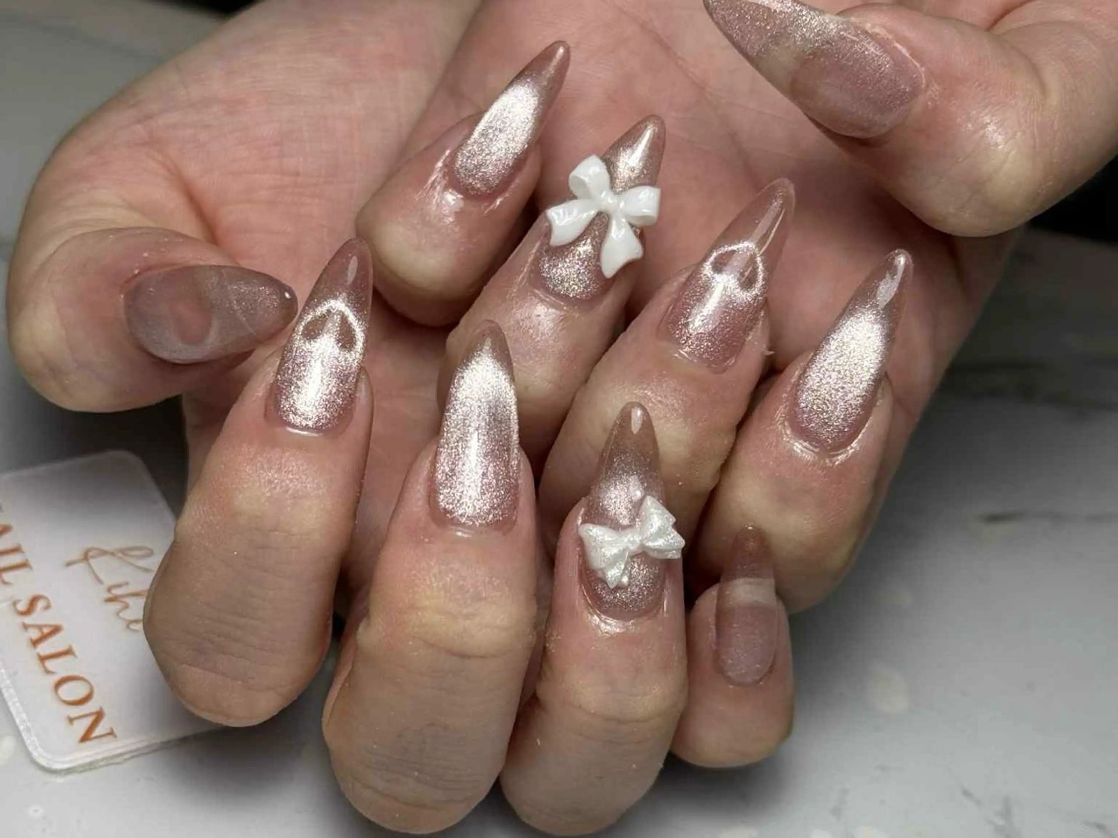 ネイル アートネイル フレンチネイル ジェルネイル グラデーション 韓国ネイル ハンドネイル Nail Salon Kihi さくらのネイルデザイン