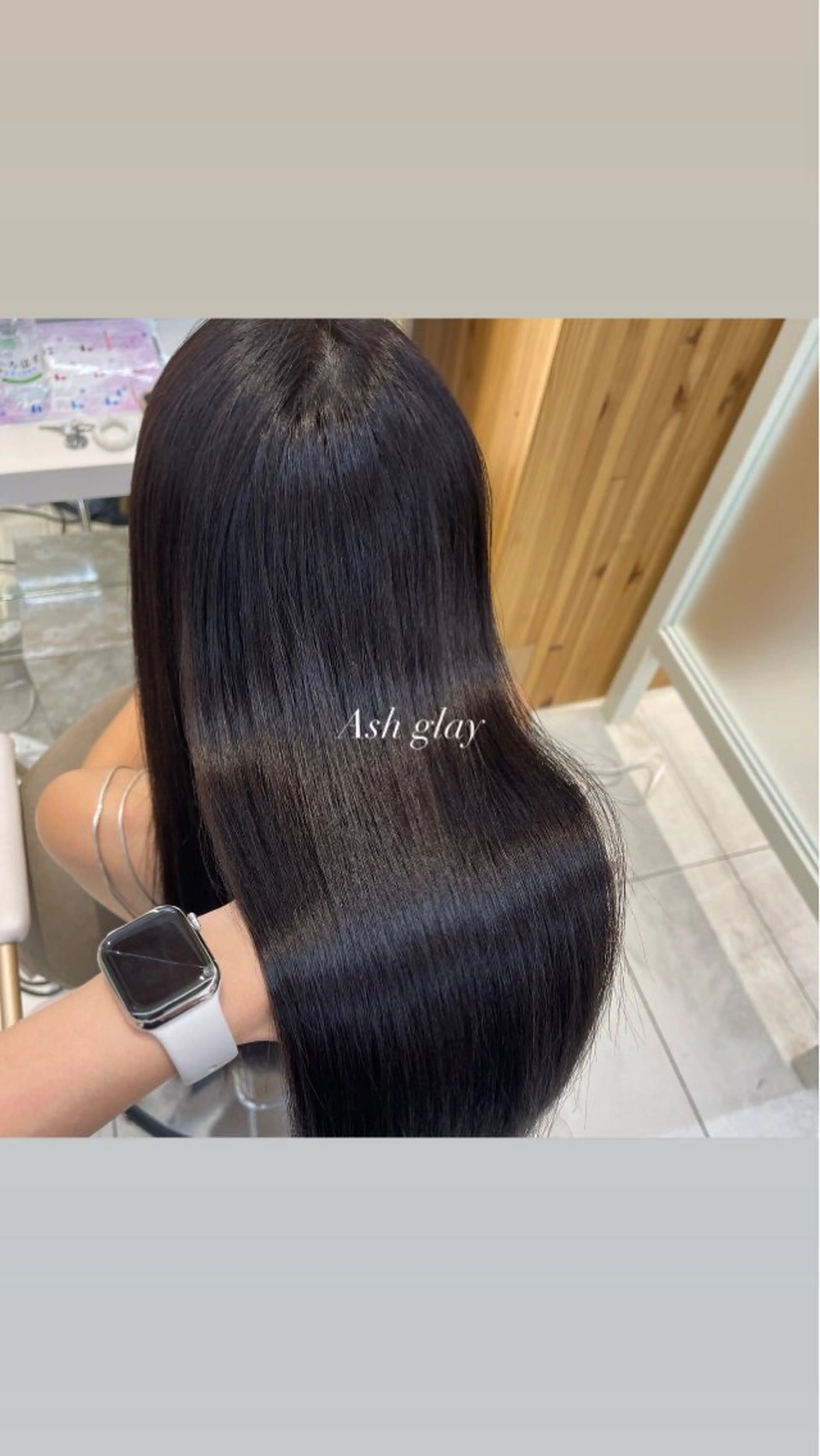 ロング カラー ヘアカラー Hina🤎ベージュ 、グレージュ🤎のヘアスタイル