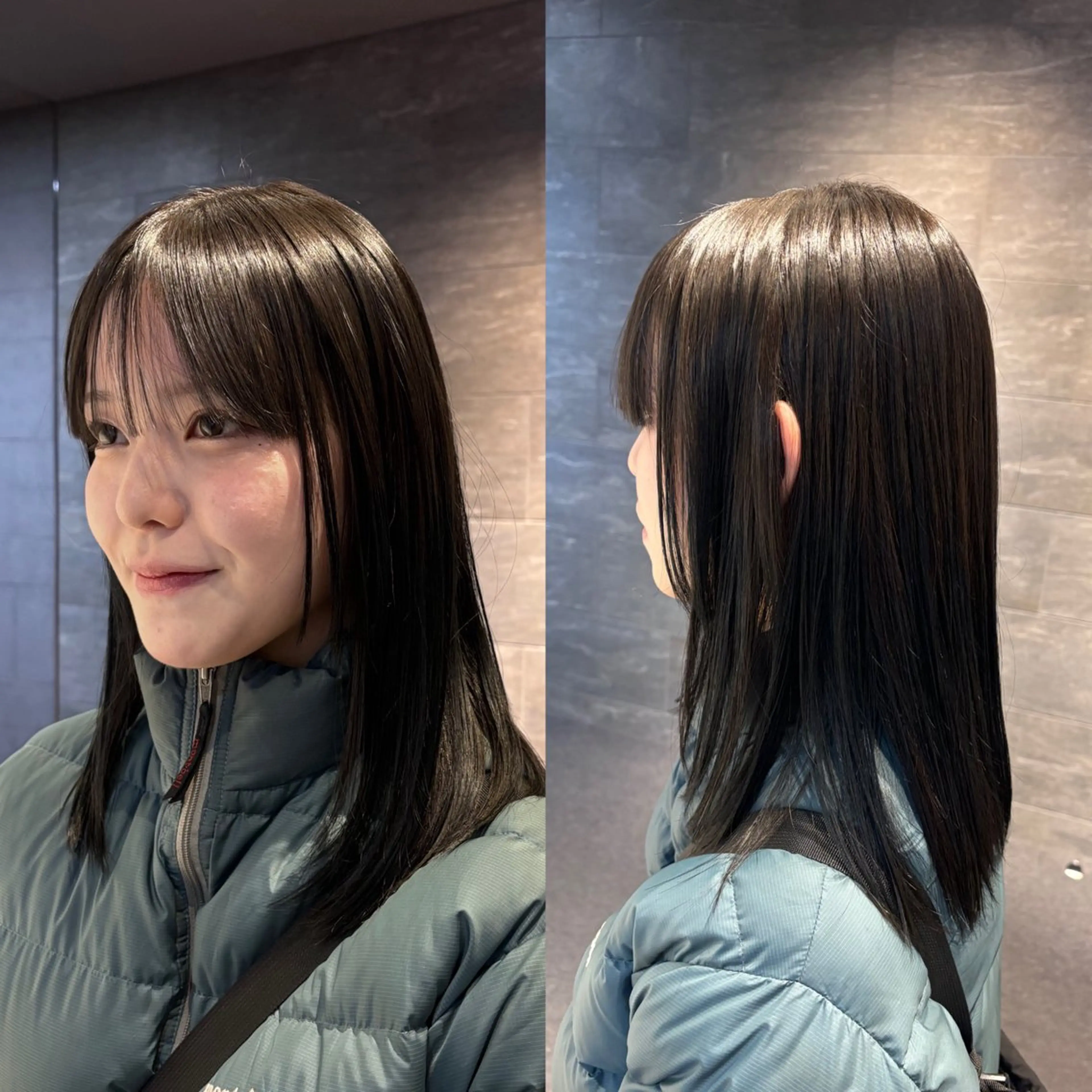 カラー ヘアカラー トリートメント ツヤ髪🎀暖色カラー さとあみのヘアスタイル