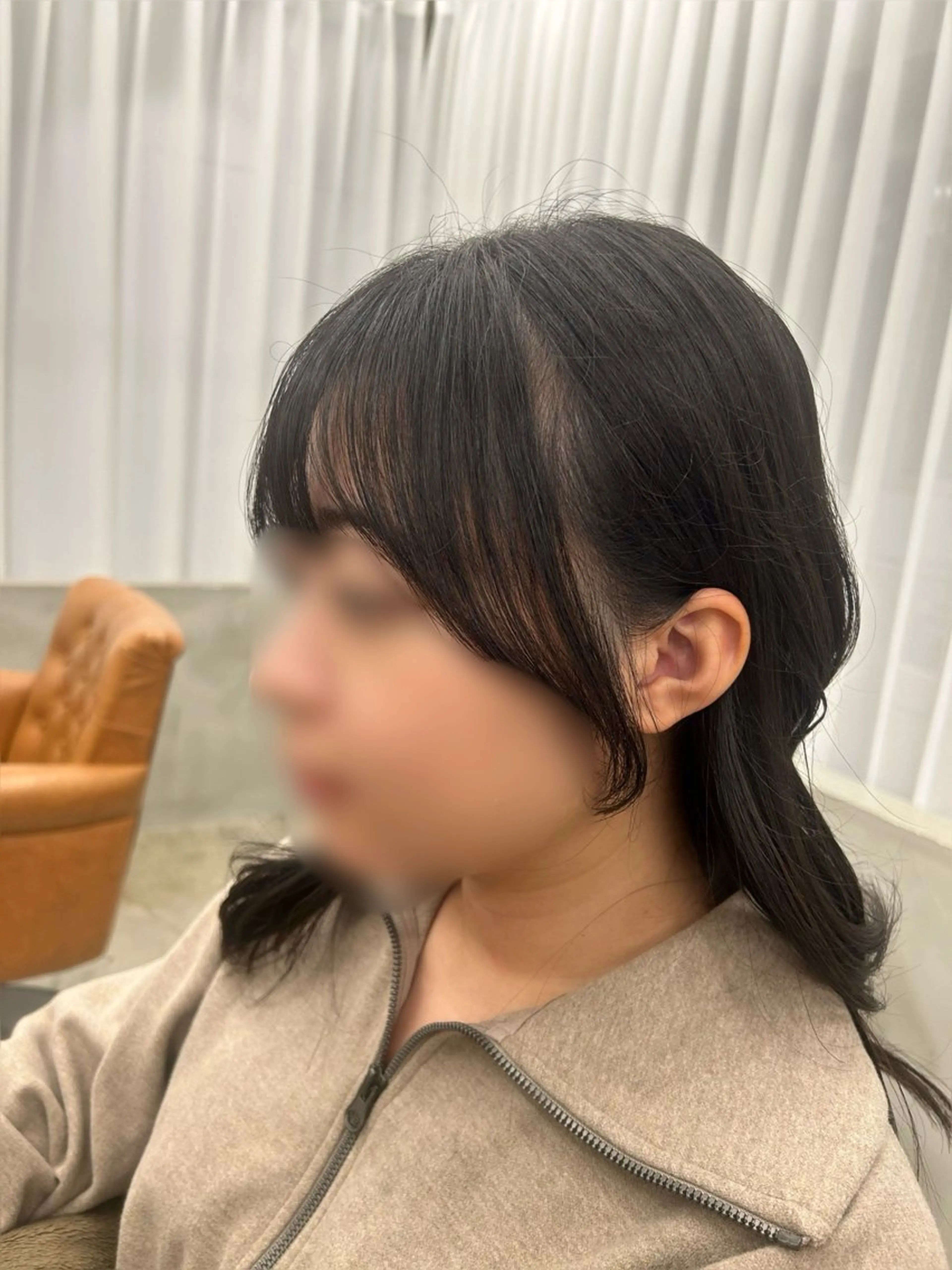 ミディアム カラー 小顔カット カット 山野愛子美容室銀座店所属・🌼髪質改善/透明感 艶髪タケドミのヘアスタイル