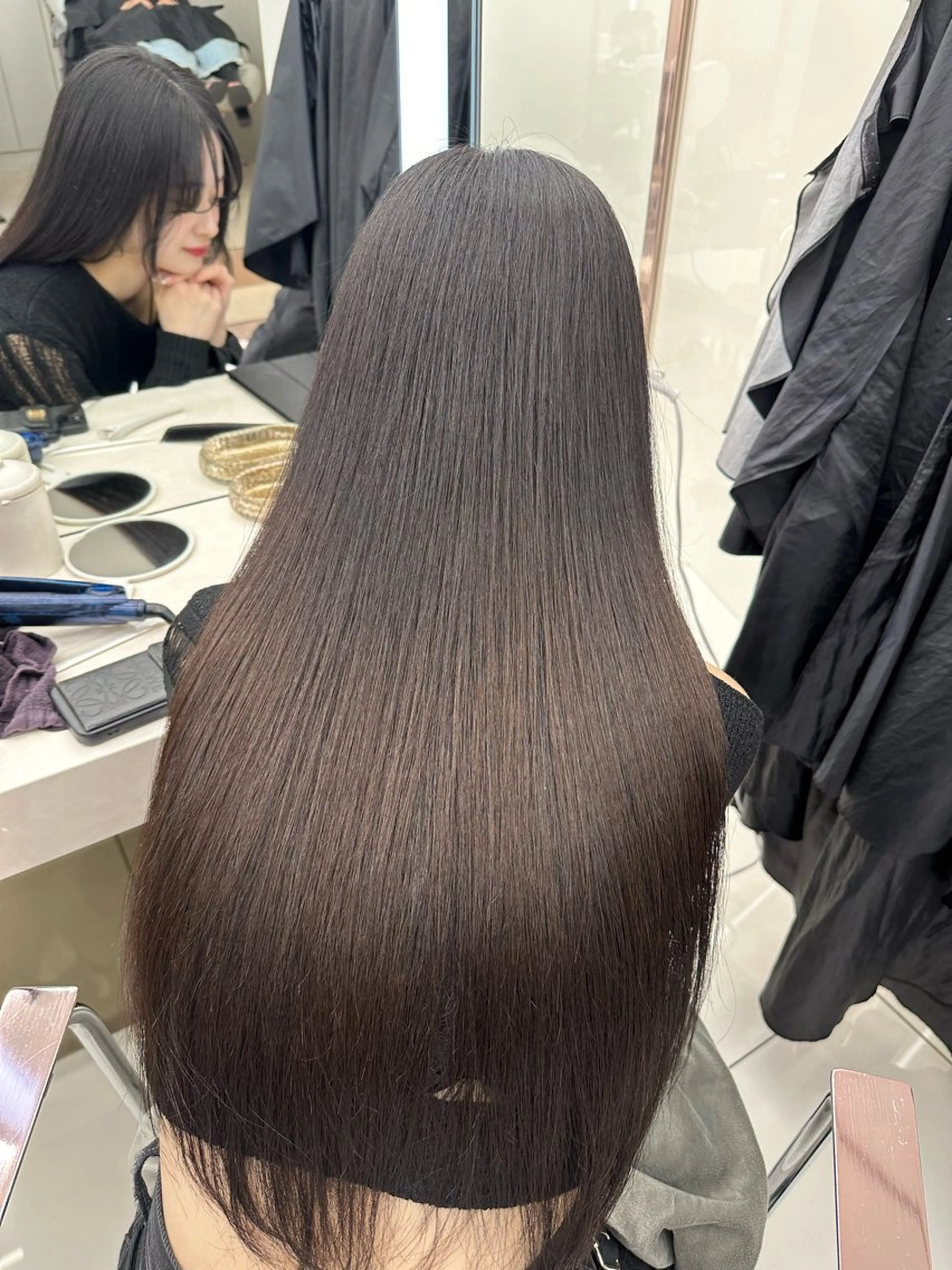 ロング カラー 透明感艶カラー /銀座/佐々木夏泉のヘアスタイル
