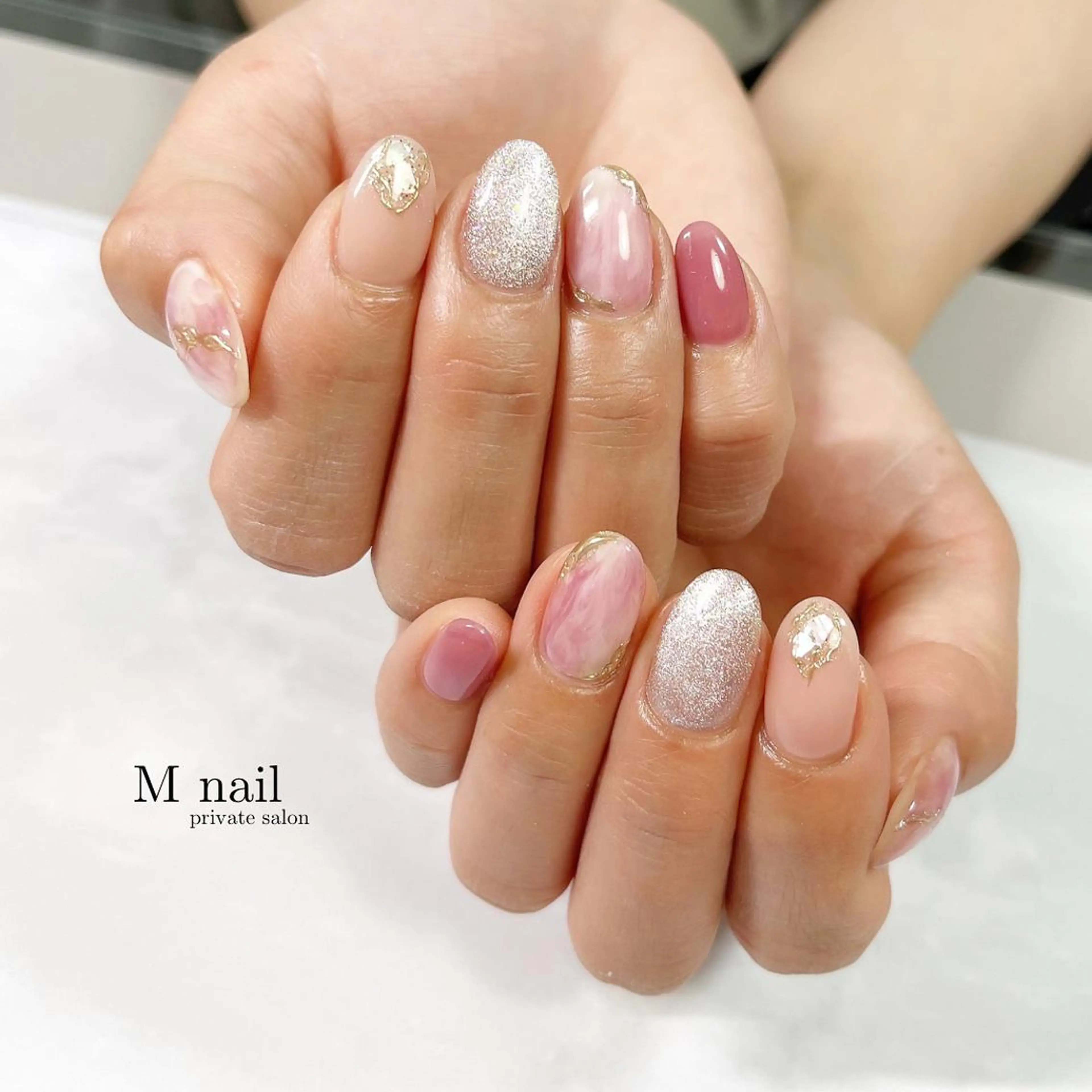 ネイル ハンドネイル M　nail所属・M nailのネイルデザイン